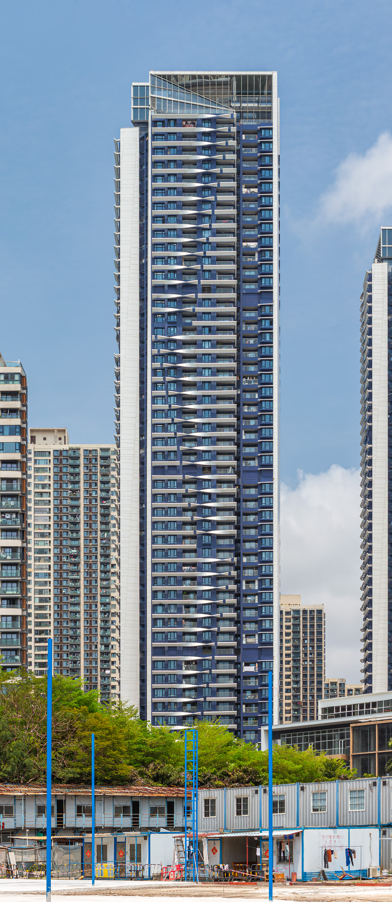 The Peninsula Phase 4 Tower D - View from the southeast
