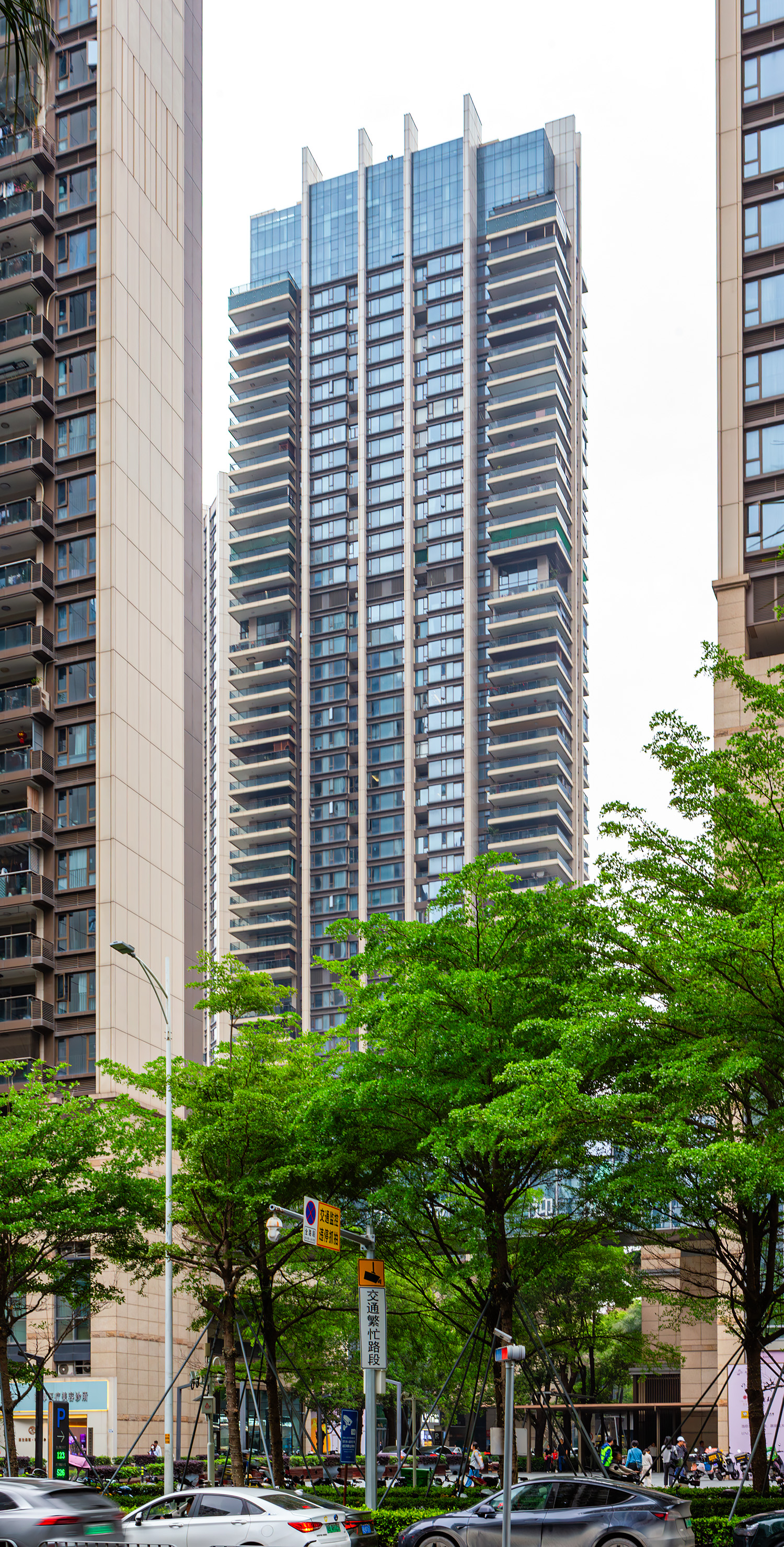 UNI-Center Tower 3 - View from the east