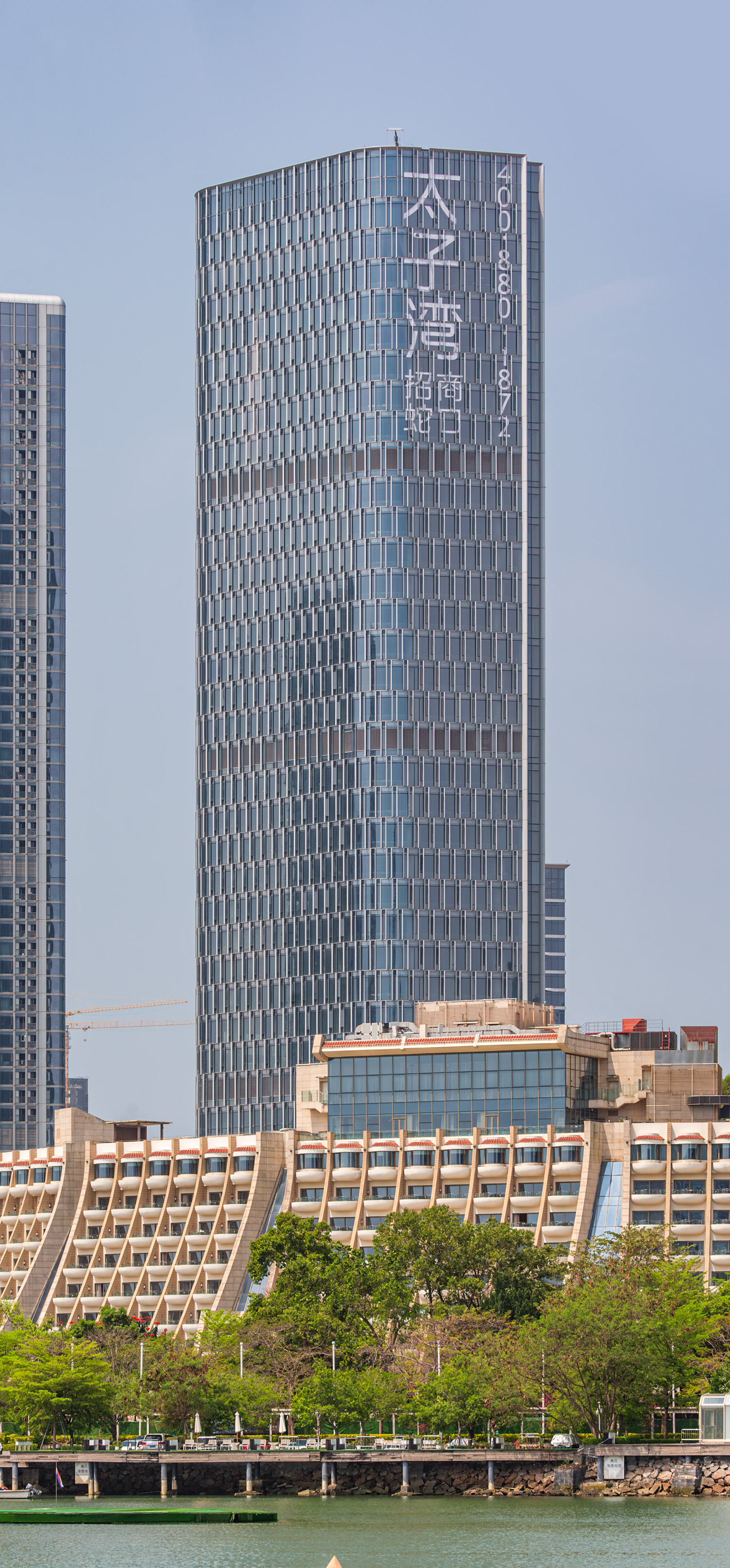 Wanghai Building, Shenzhen - View from the south. © Mathias Beinling