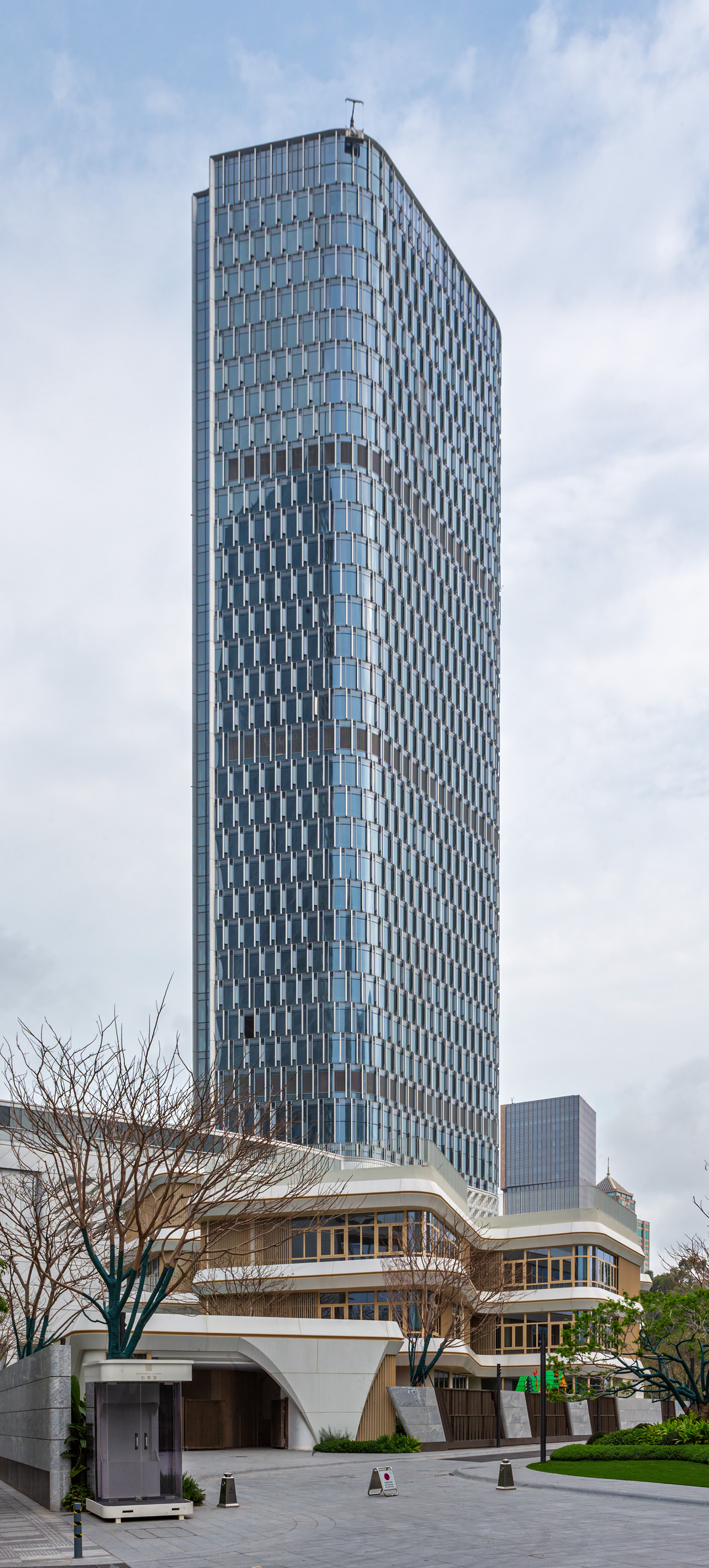 Wanghai Building, Shenzhen - View from the northeast. © Mathias Beinling