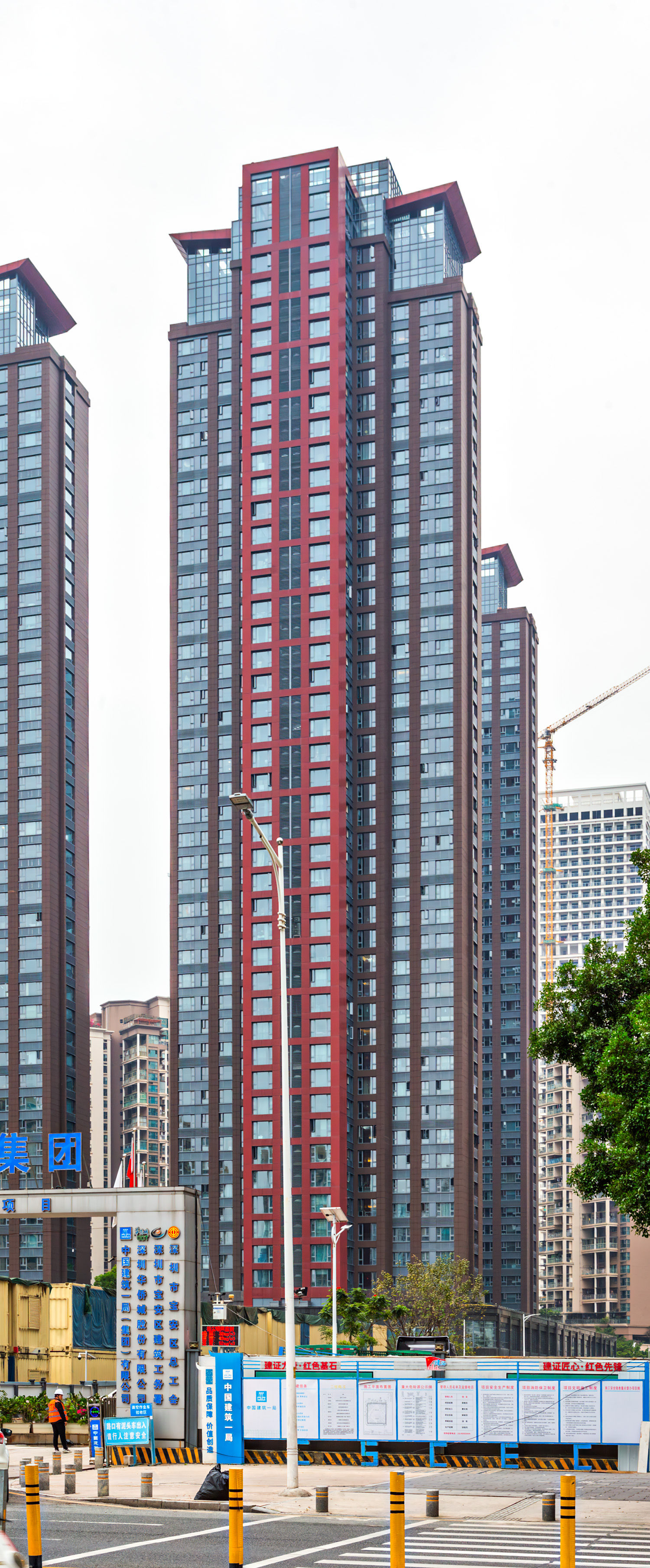 Xin Jinan Yihao Mansion Block 1A - View from the northwest