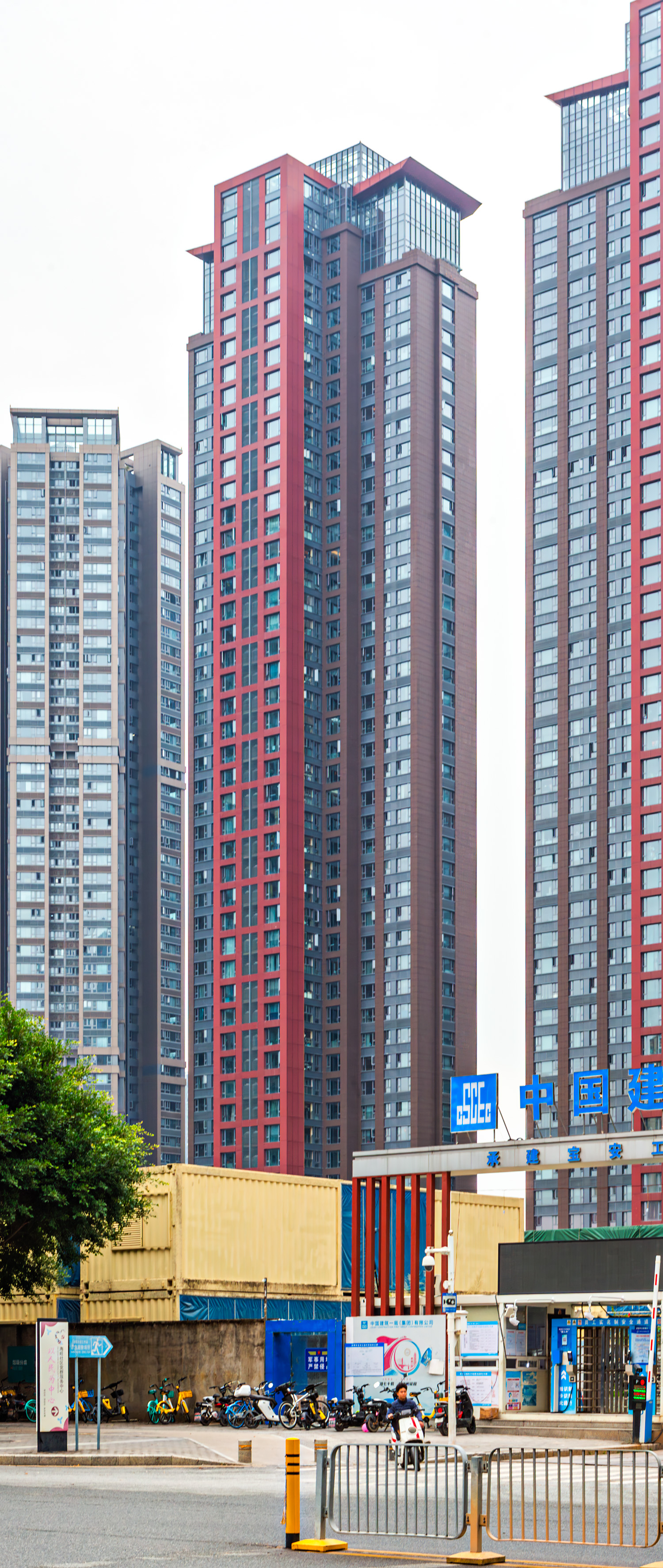 Xin Jinan Yihao Mansion Block 1C - View from the west