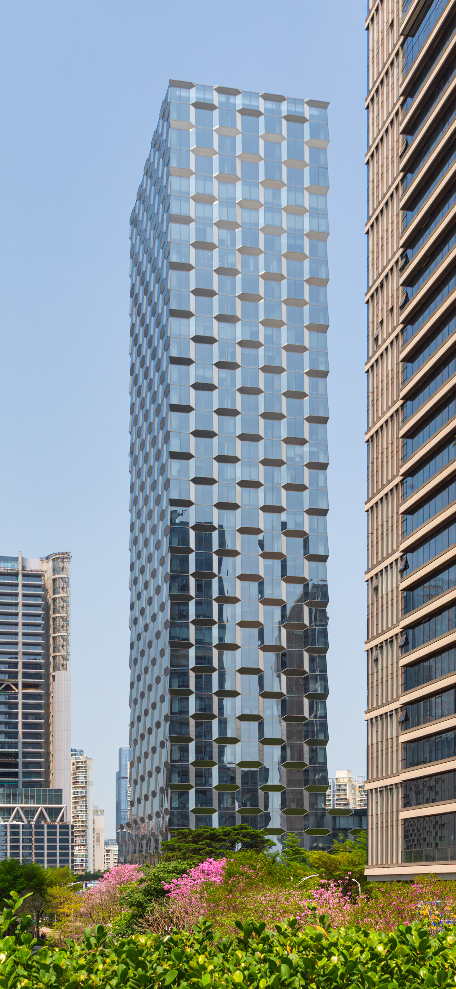 Xizhilang Diamond Tower - View from the east