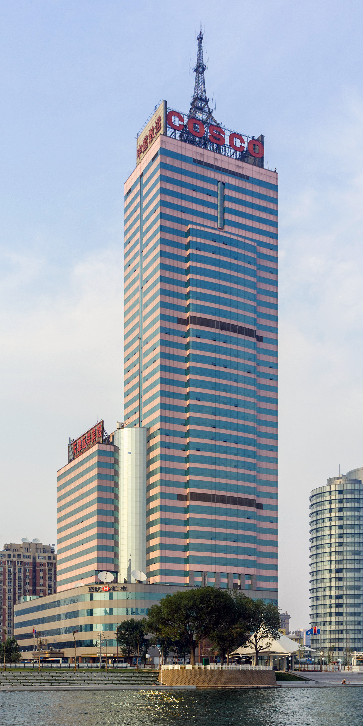 Tianjin Ocean Shipping Mansion, Tianjin - View from the southwest. © Mathias Beinling