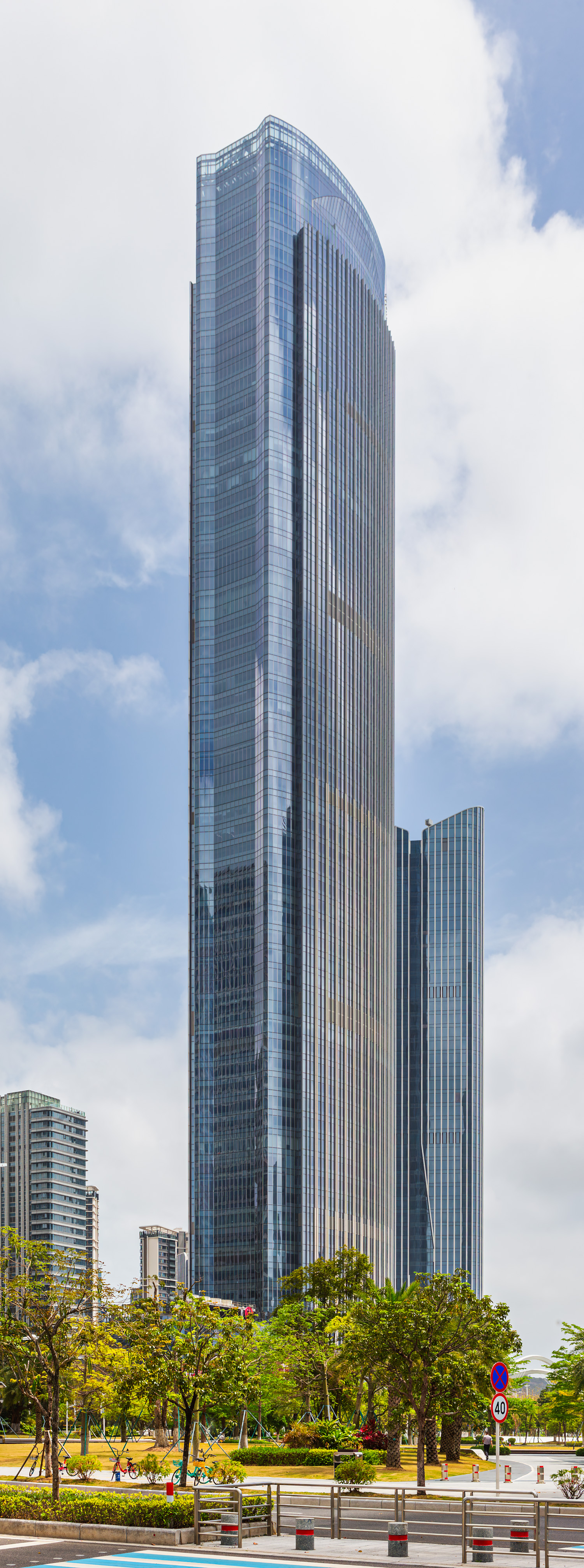 CCCC Southern Financial Investment Building, Zhuhai - View from the northwest. © Mathias Beinling