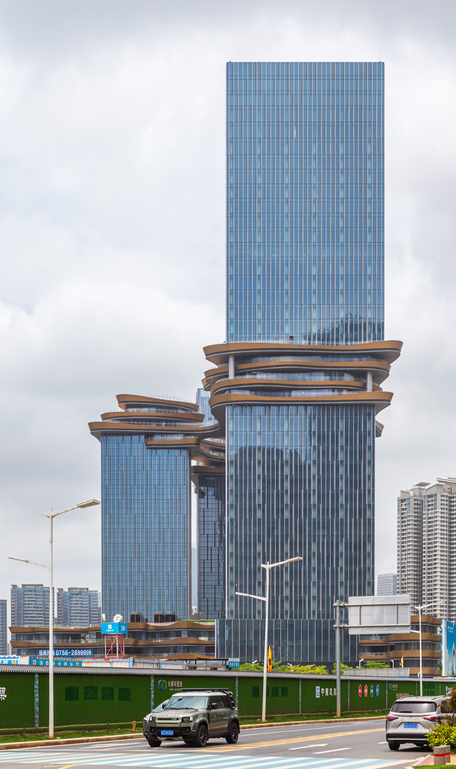 CRCC Plaza Tower 1 - View from the southeast