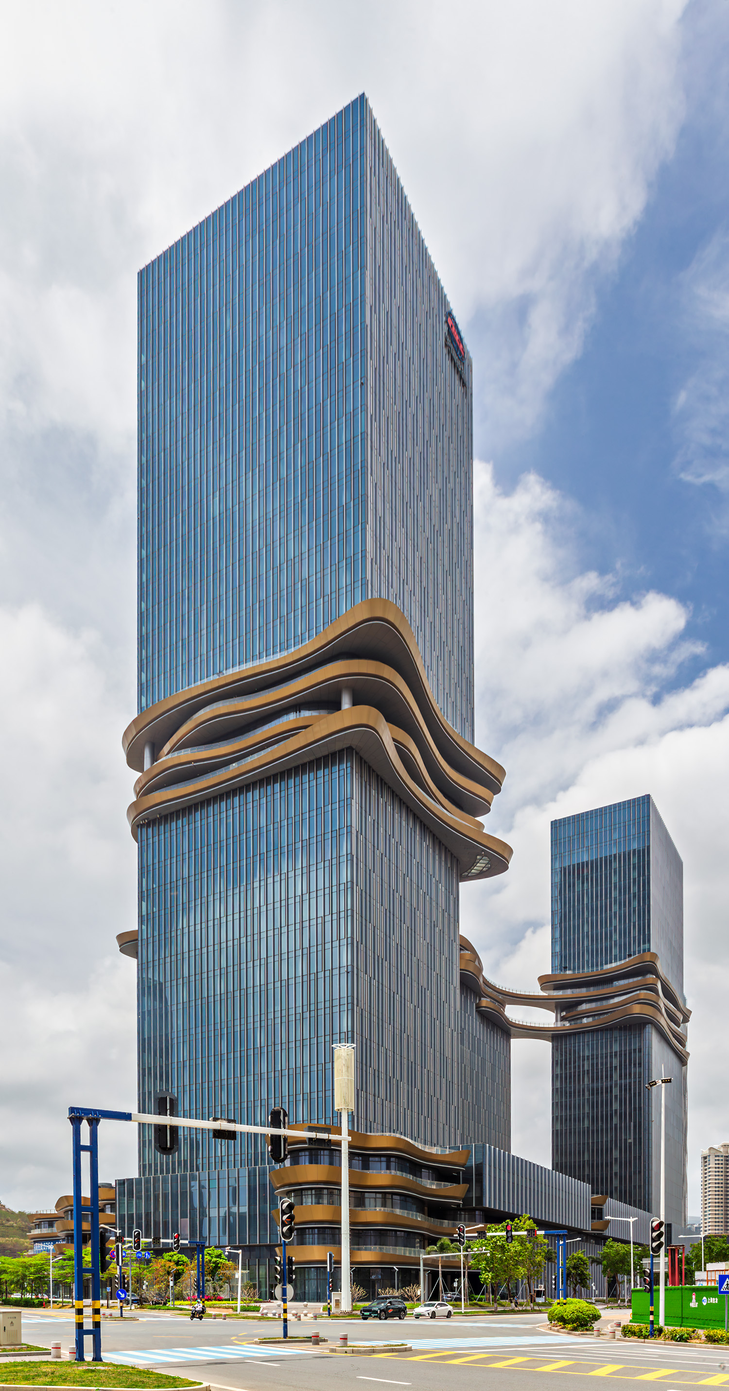 CRCC Plaza Tower 1 - View from the west