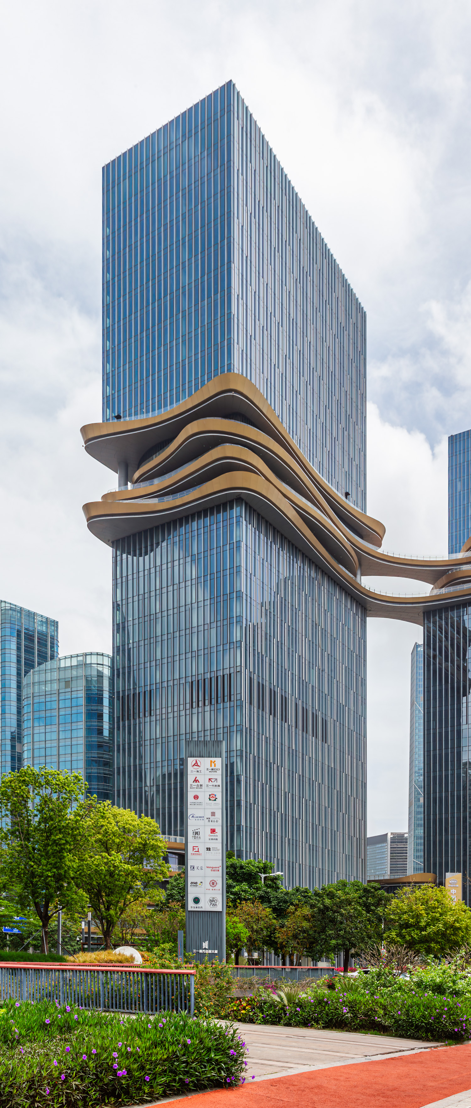 CRCC Plaza Tower 4 - View from the west