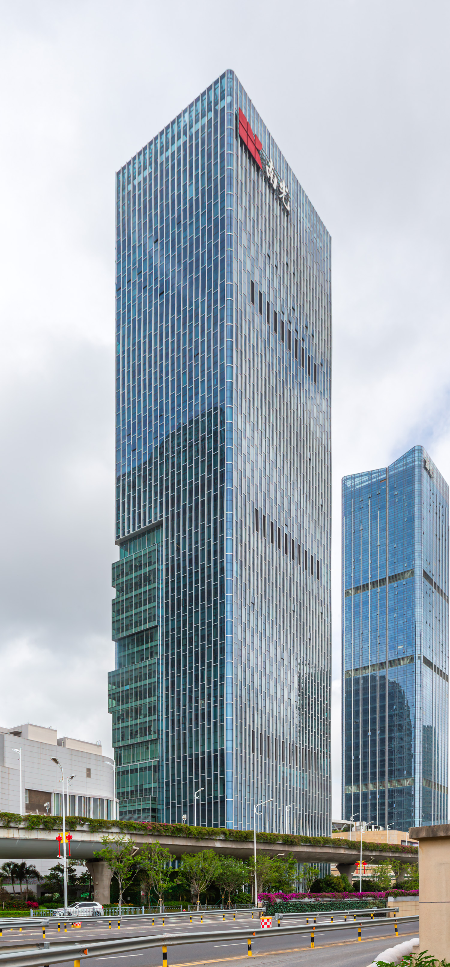 Hengqin Nanguang Building, Zhuhai - View from the southeast. © Mathias Beinling
