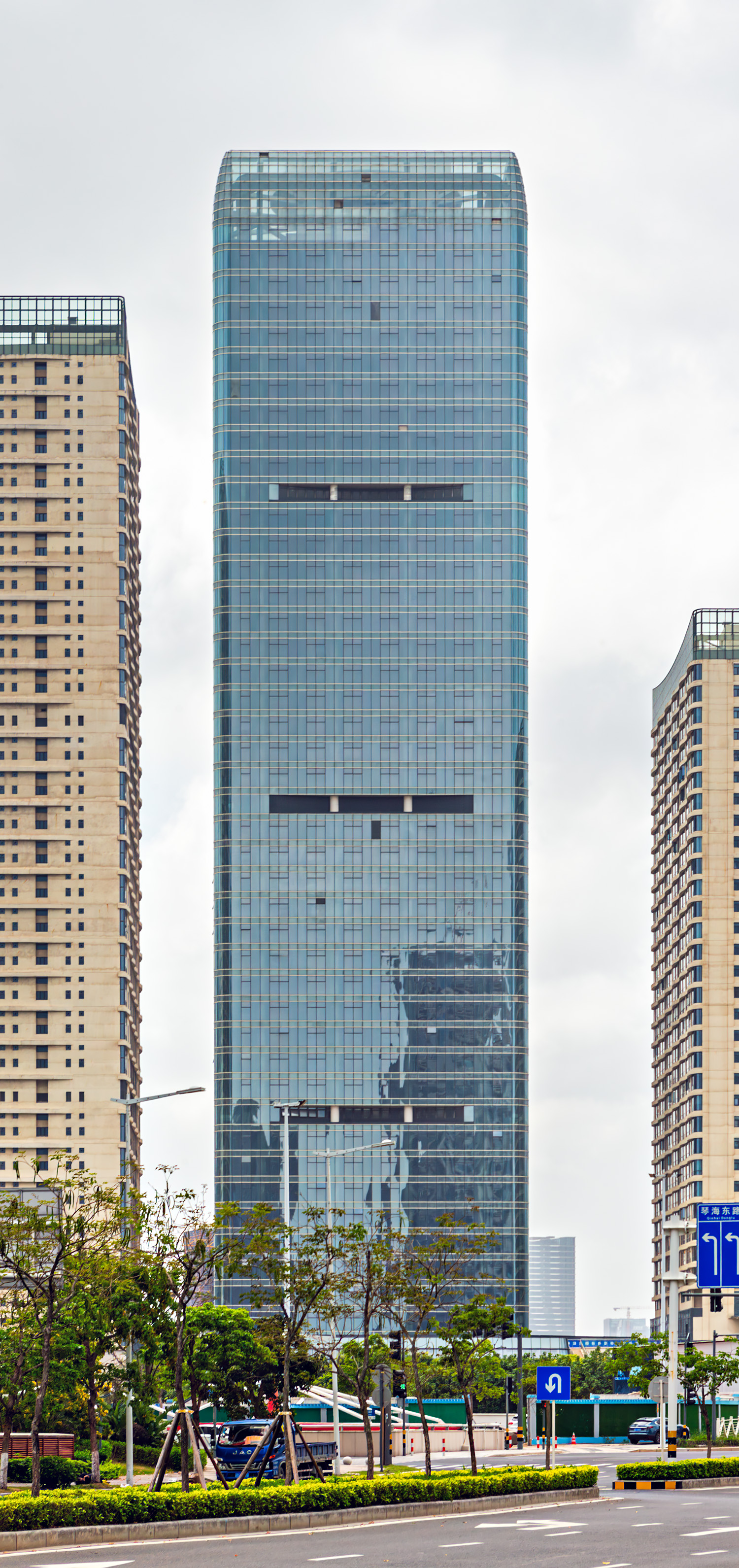 Pearl River International Financial Center - View from the east