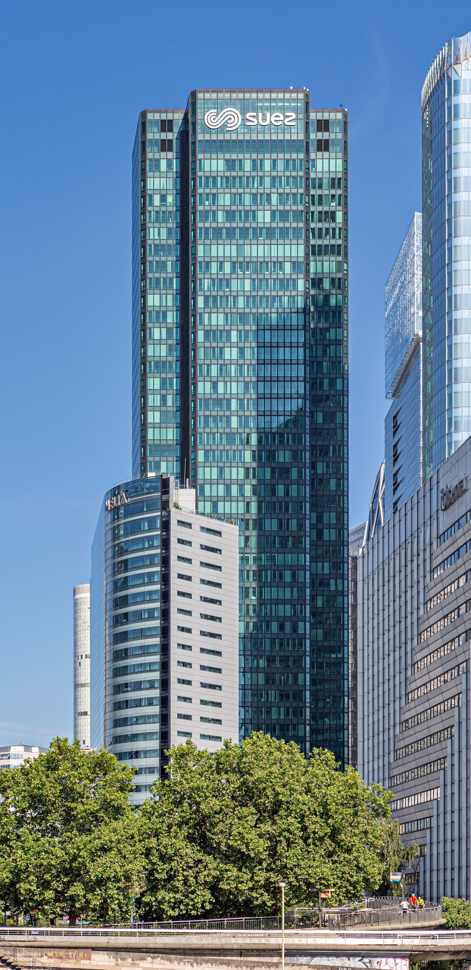 Tour Gan, Courbevoie - View from the east. © Mathias Beinling