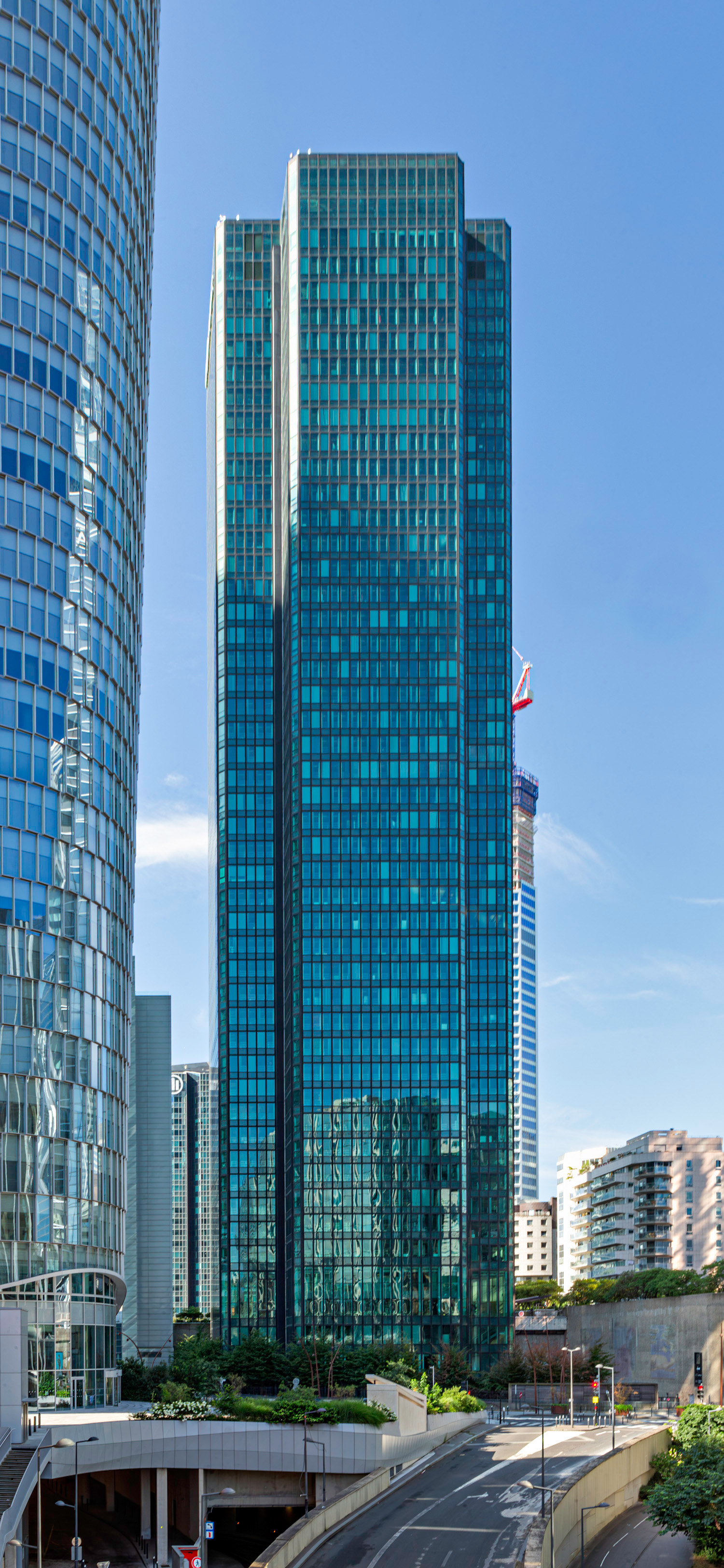Tour Gan, Courbevoie - View from the north. © Mathias Beinling