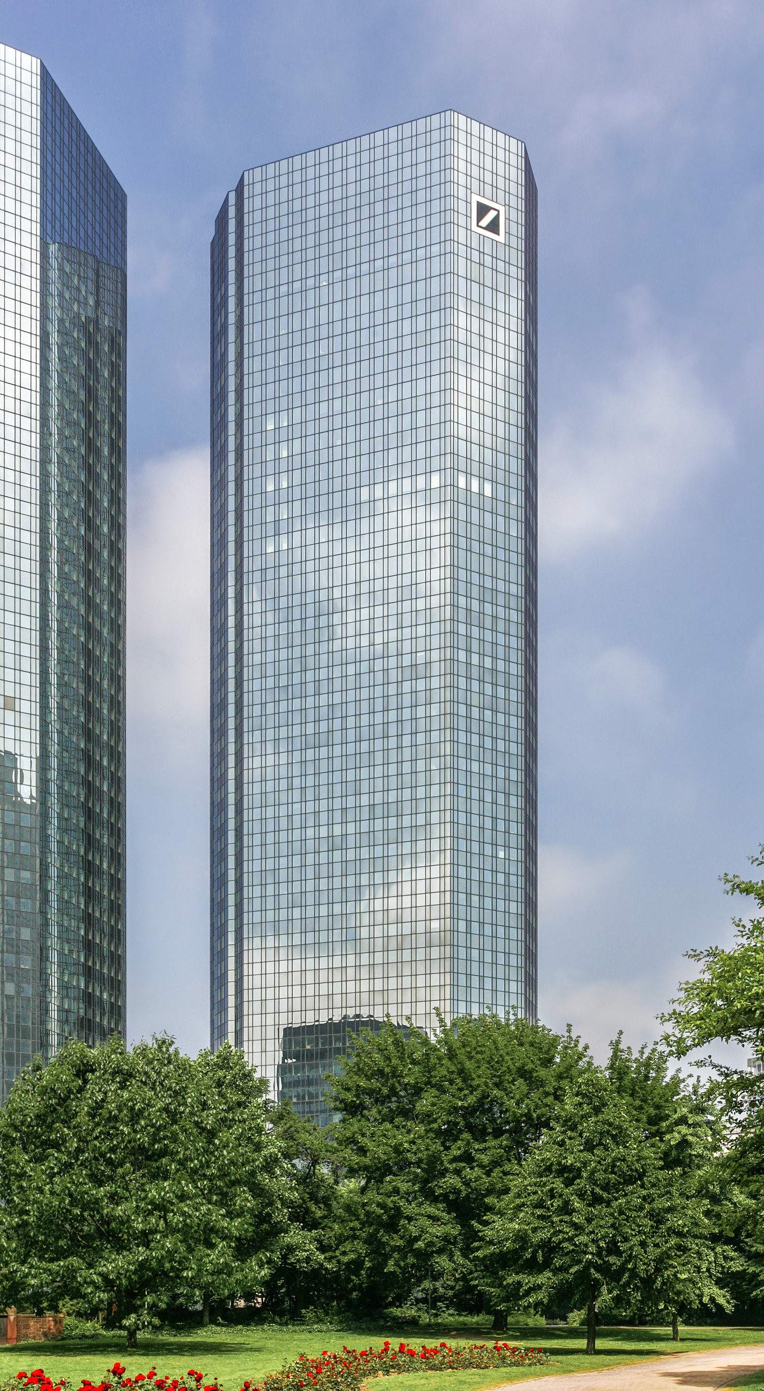 Deutsche Bank Tower II, Frankfurt - View from Taunusanlage. © Mathias Beinling