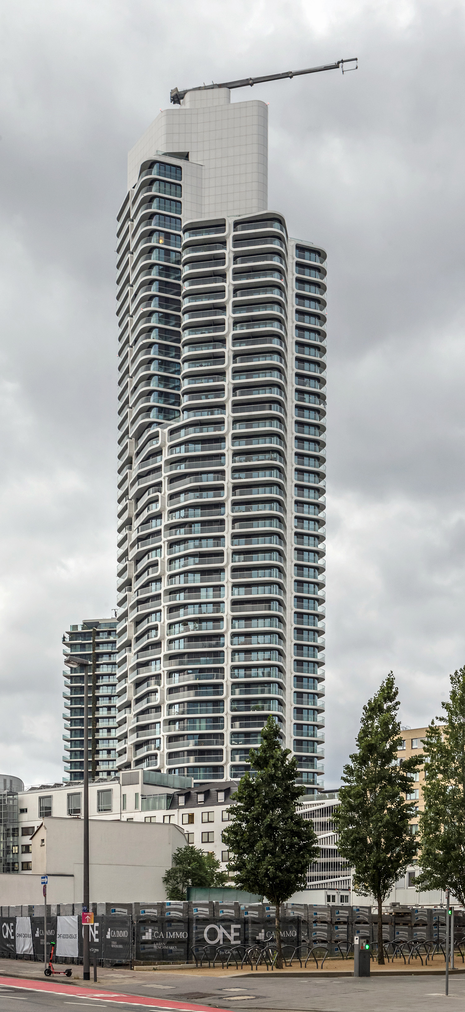 Grand Tower, Frankfurt - View from the north. © Mathias Beinling