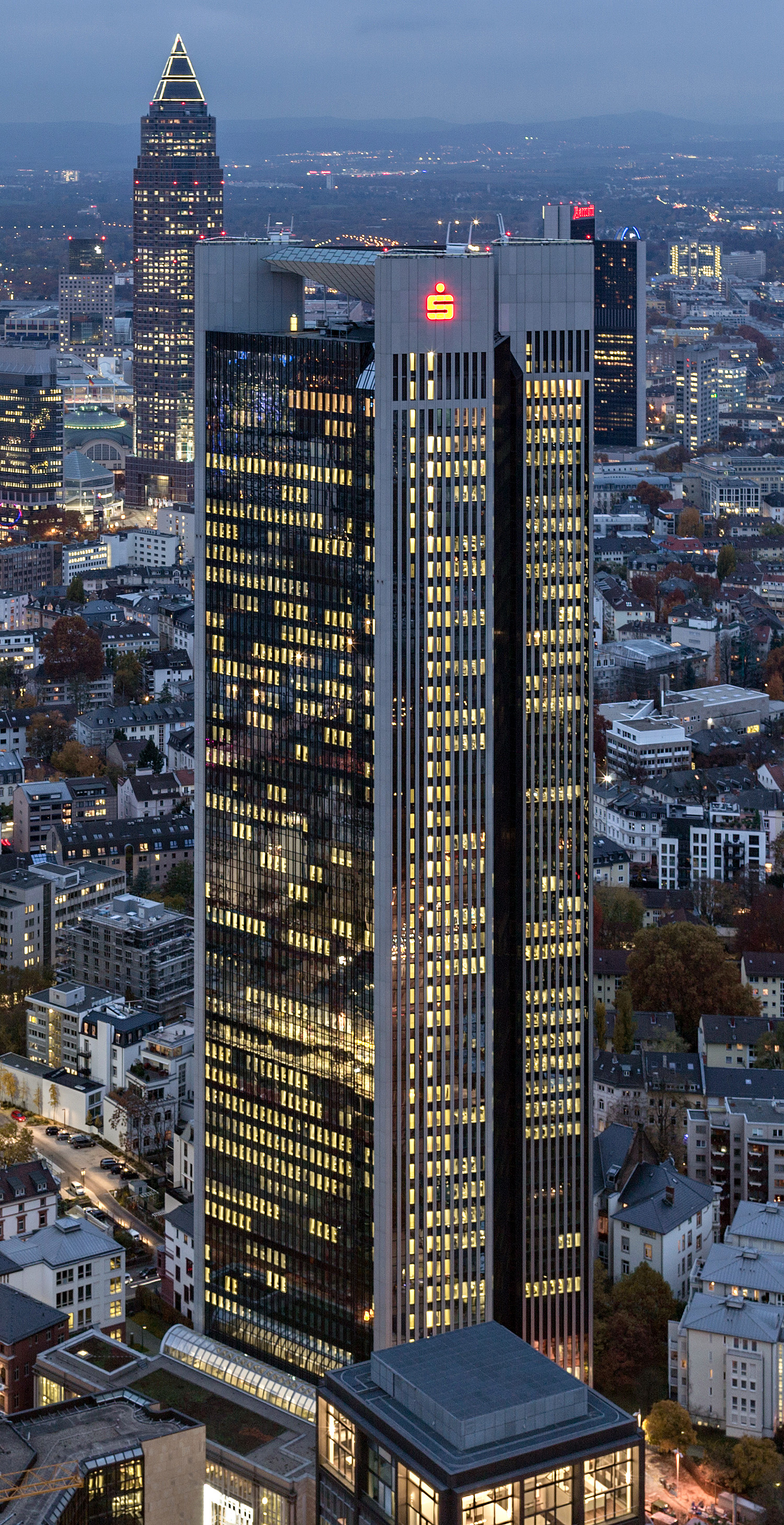 Trianon, Frankfurt - View from Main Tower. © Mathias Beinling