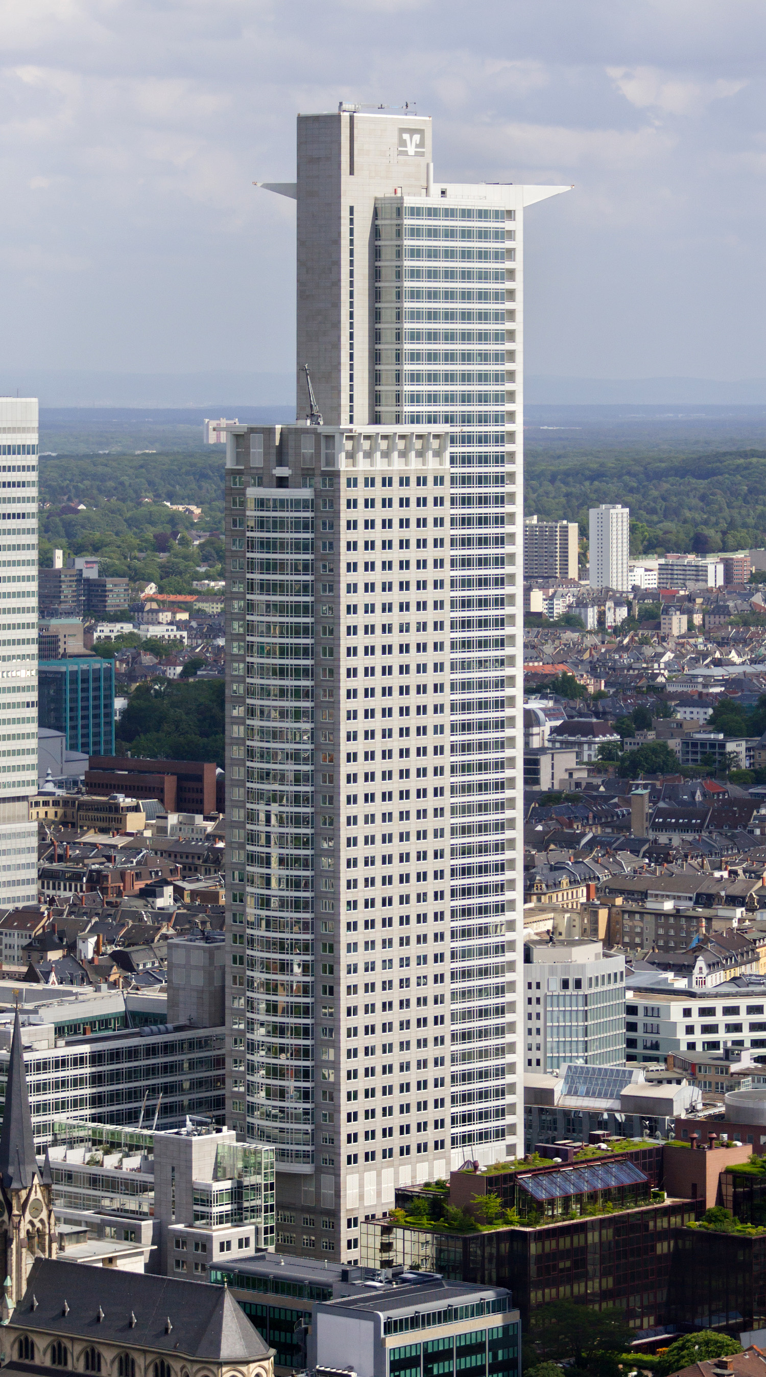 Westendstrasse 1 - View from Westend Gate