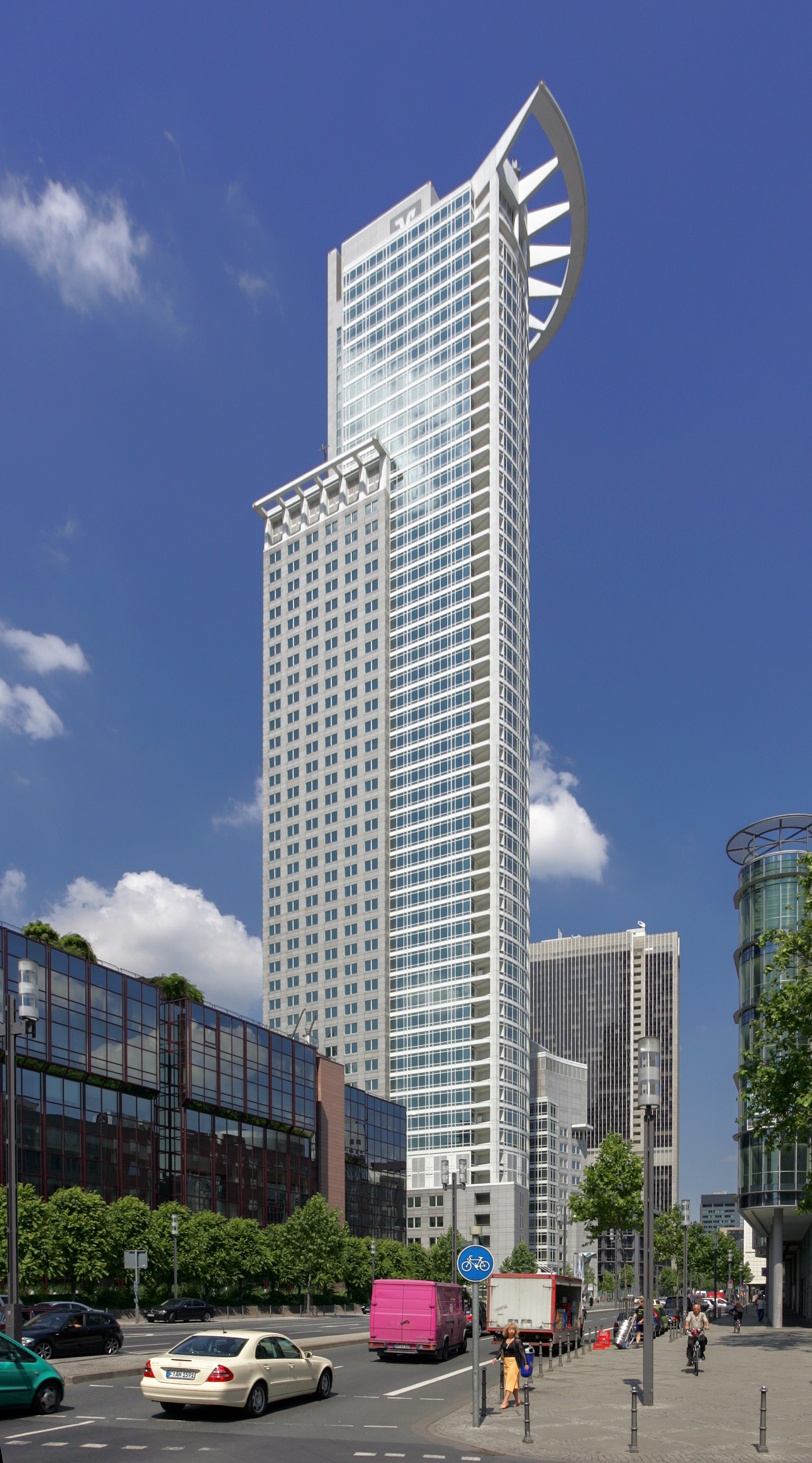 Westendstrasse 1 - View from the southwest