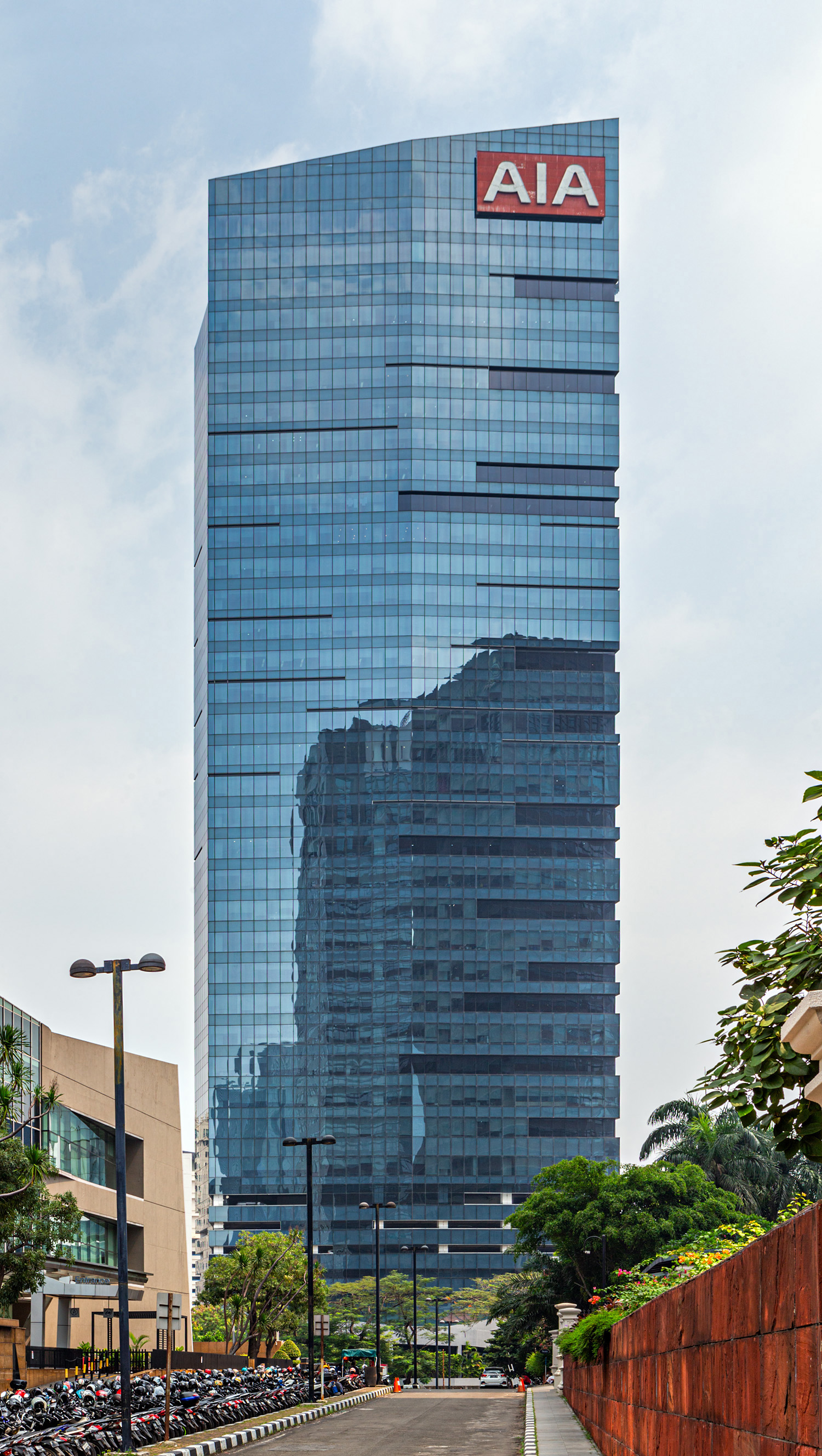 AIA Central Tower, Jakarta - View from the northeast. © Mathias Beinling