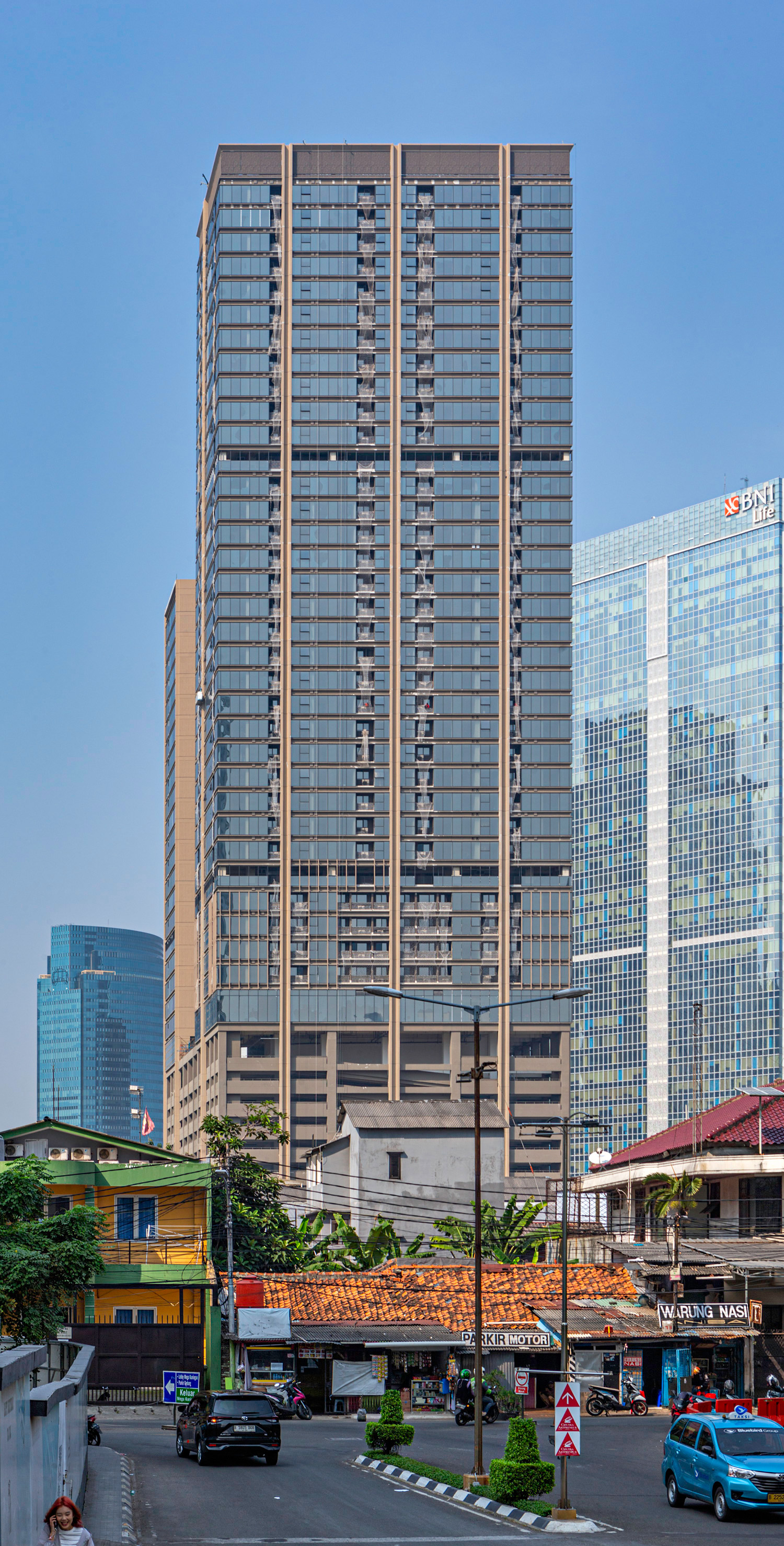 Branz Mega Kuningan, Jakarta - View from the north. © Mathias Beinling
