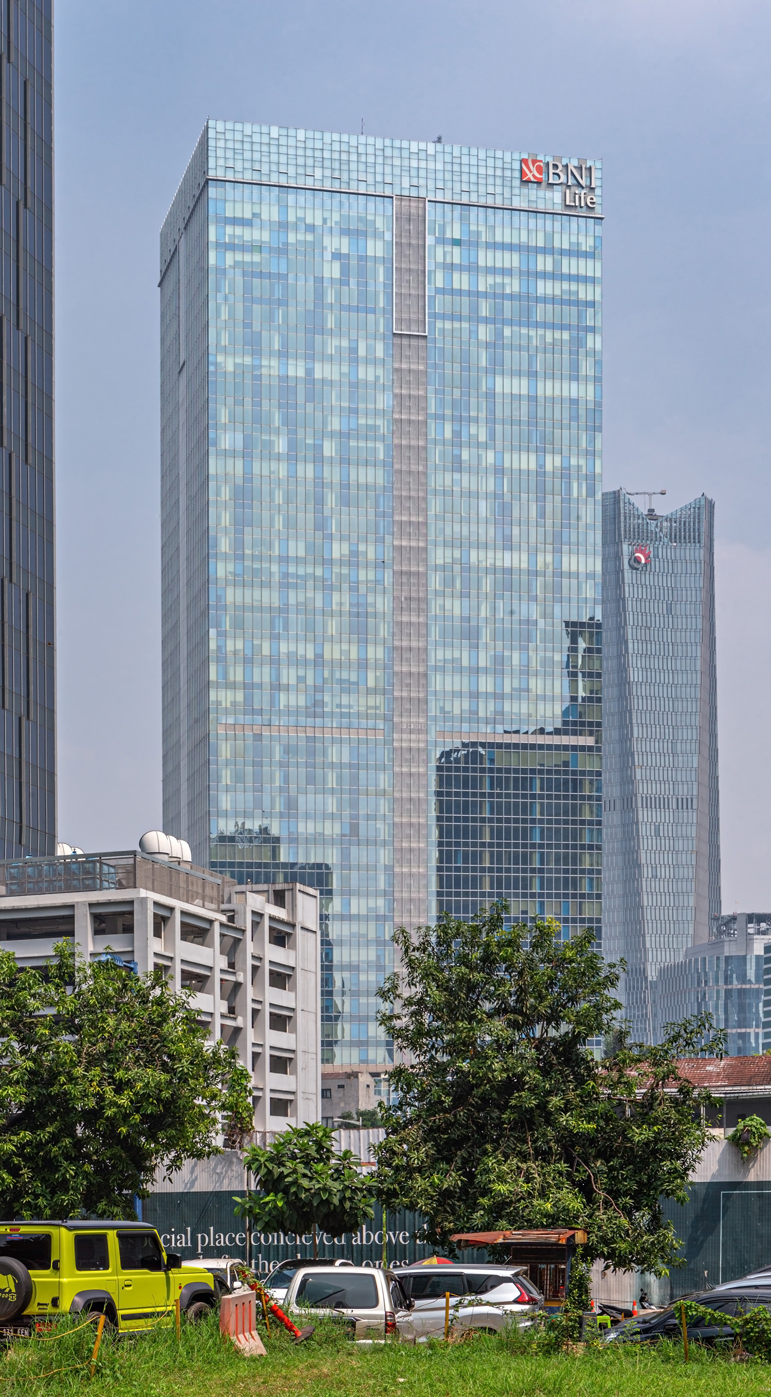 Centennial Office Tower, Jakarta - View from the northeast. © Mathias Beinling