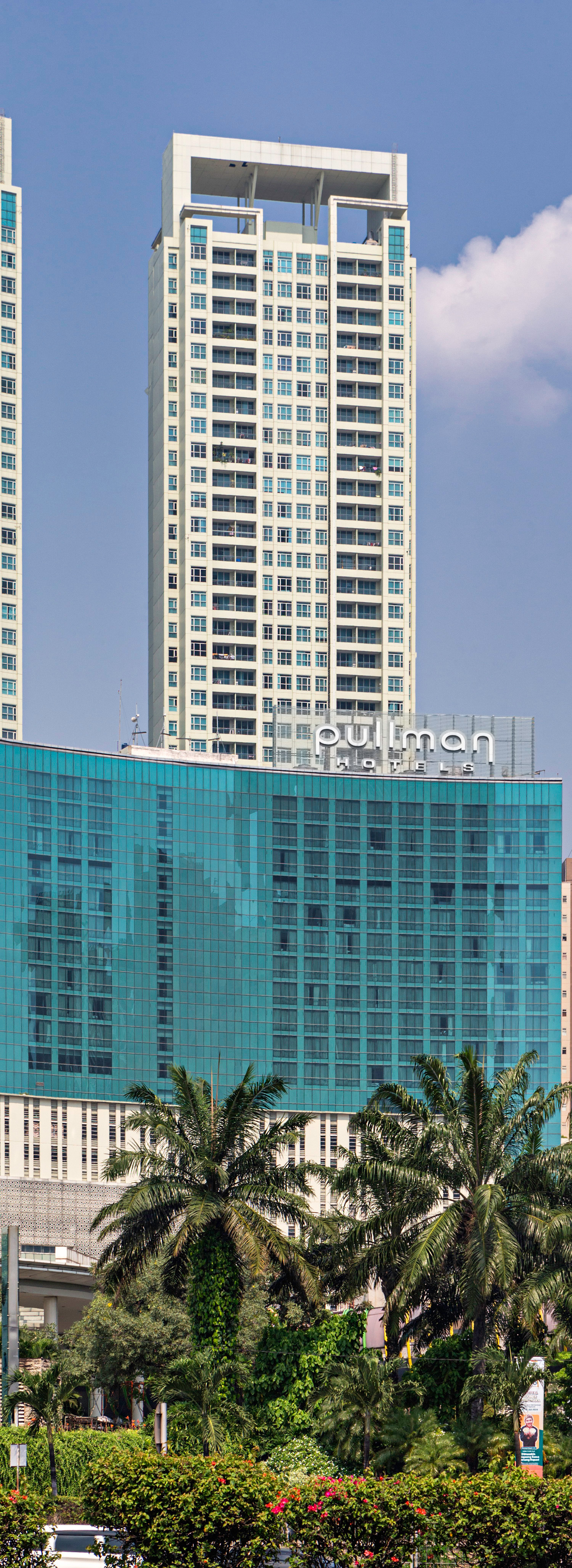 Central Park Residences Tower 3, Jakarta - View from the northeast. © Mathias Beinling
