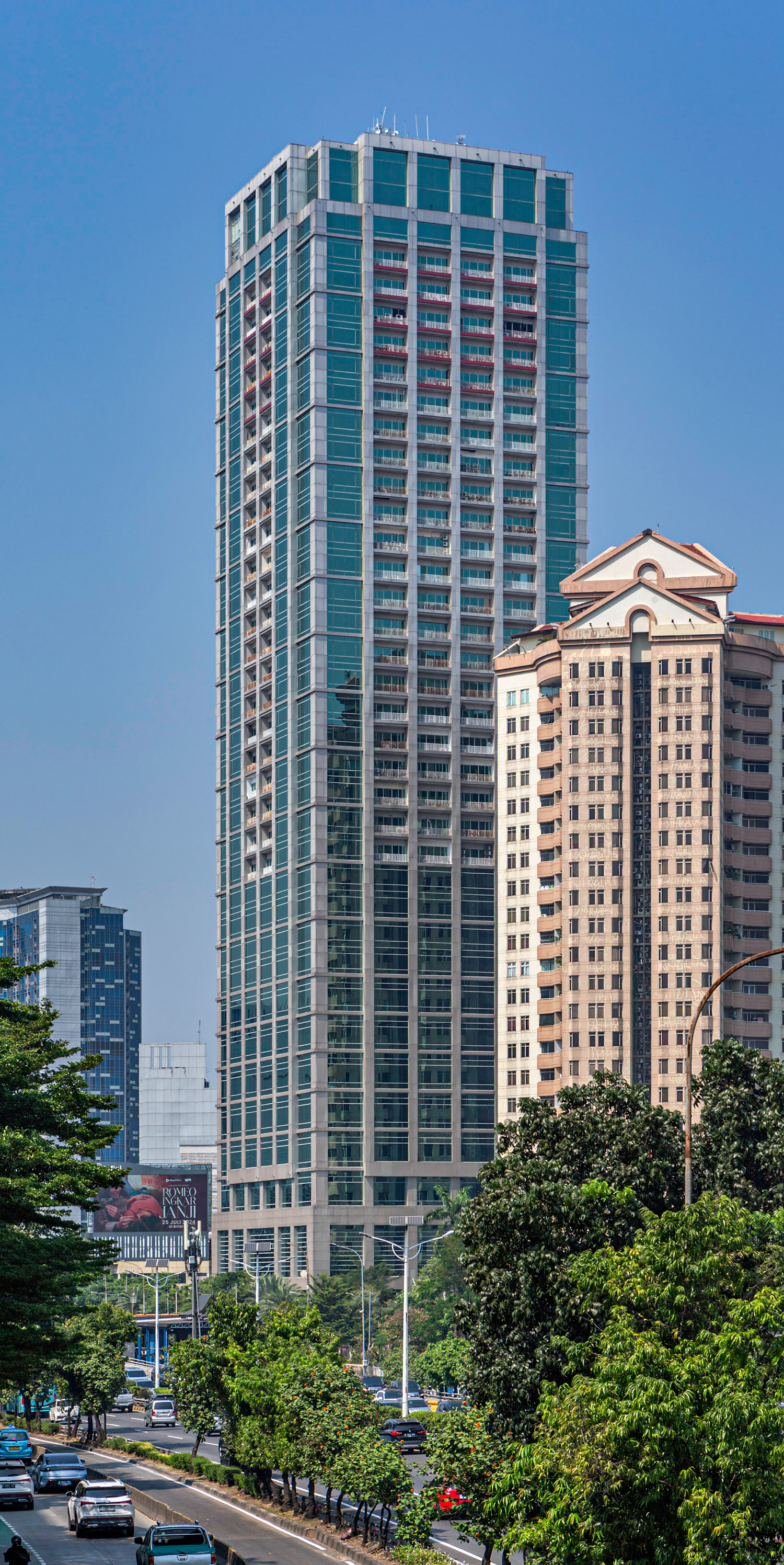 Grand Slipi Tower, Jakarta - View from the north. © Mathias Beinling