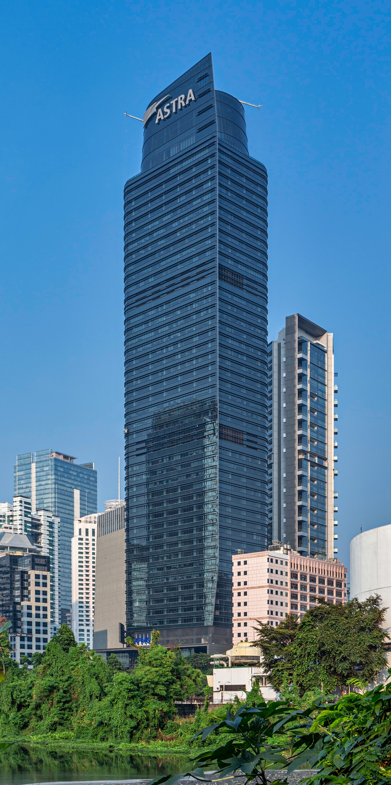 Menara Astra, Jakarta - View from the northeast. © Mathias Beinling