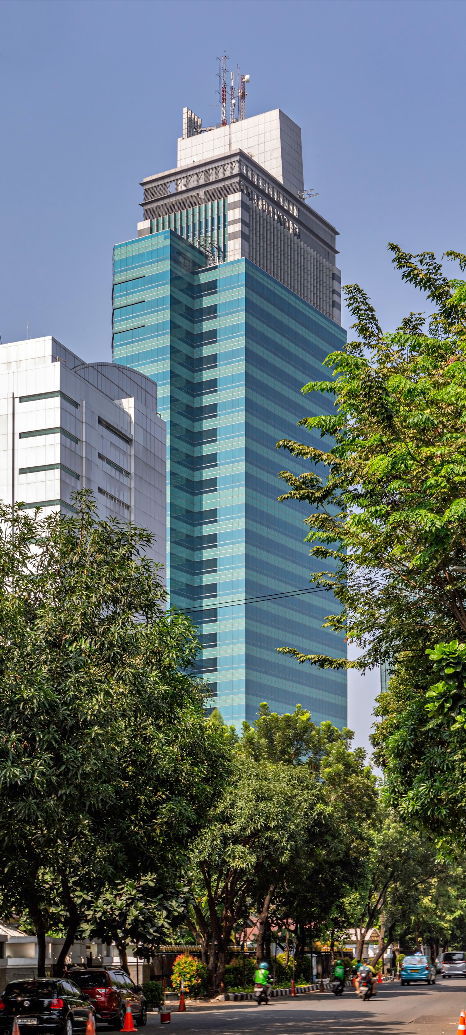 Menara Kadin Indonesia, Jakarta - View from the north. © Mathias Beinling