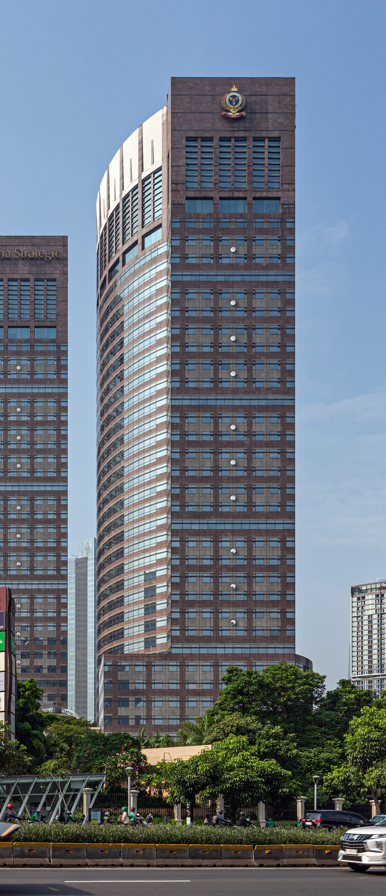 Sampoerna Strategic Square North Tower, Jakarta - View from the northwest. © Mathias Beinling