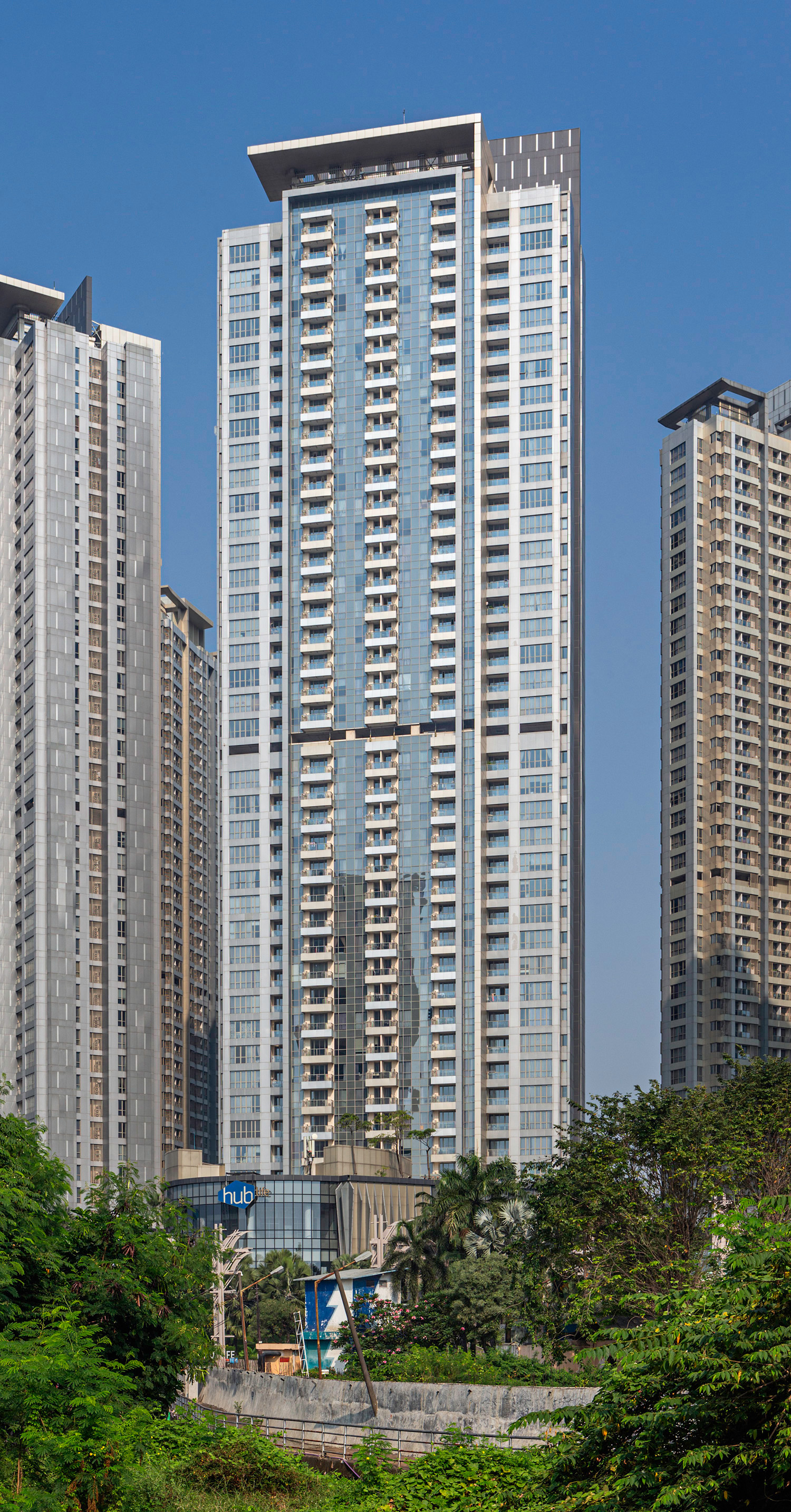 Taman Anggrek Residences Tower C, Jakarta - View from the east. © Mathias Beinling