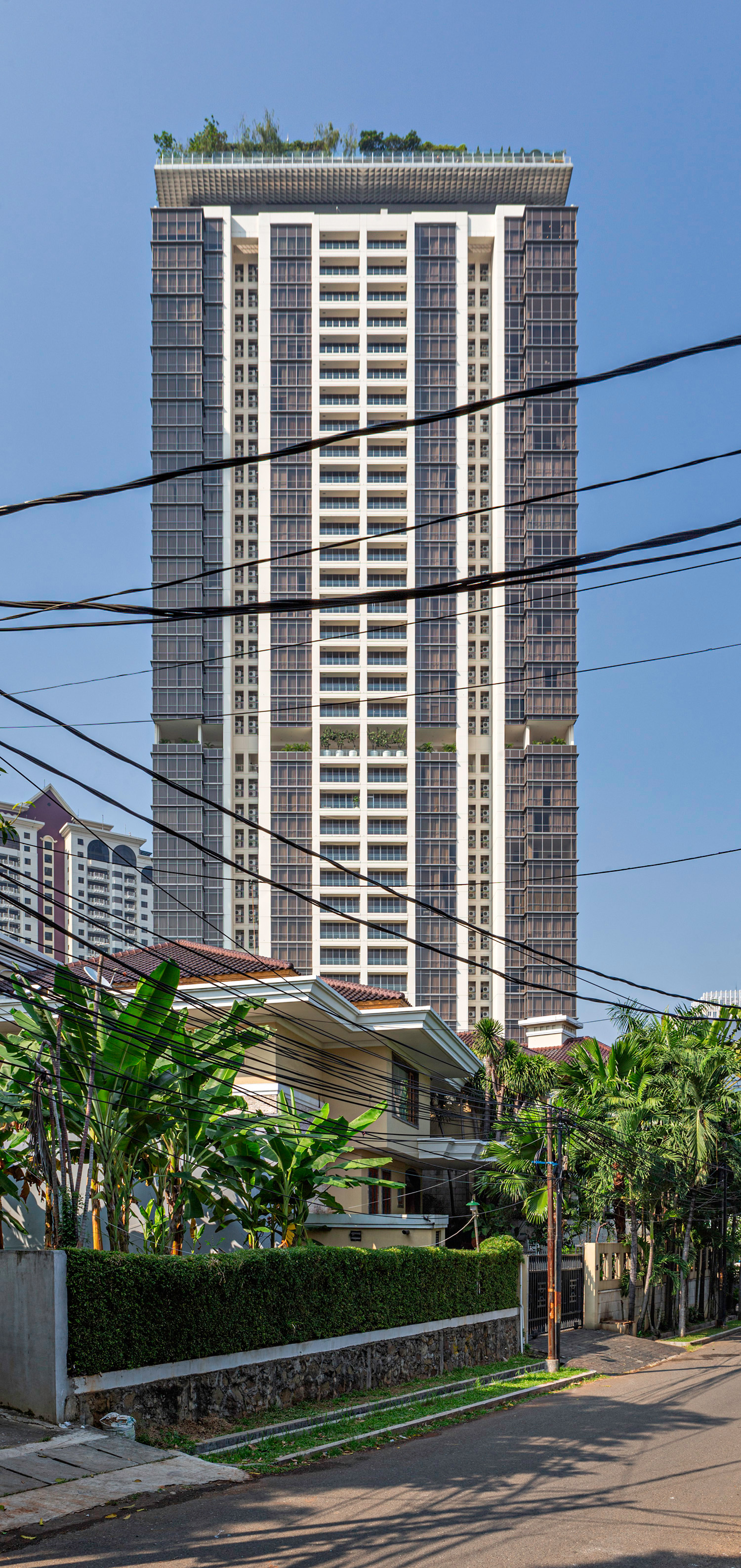 The Pakubuwono Spring Applewood, Jakarta - View from the north. © Mathias Beinling