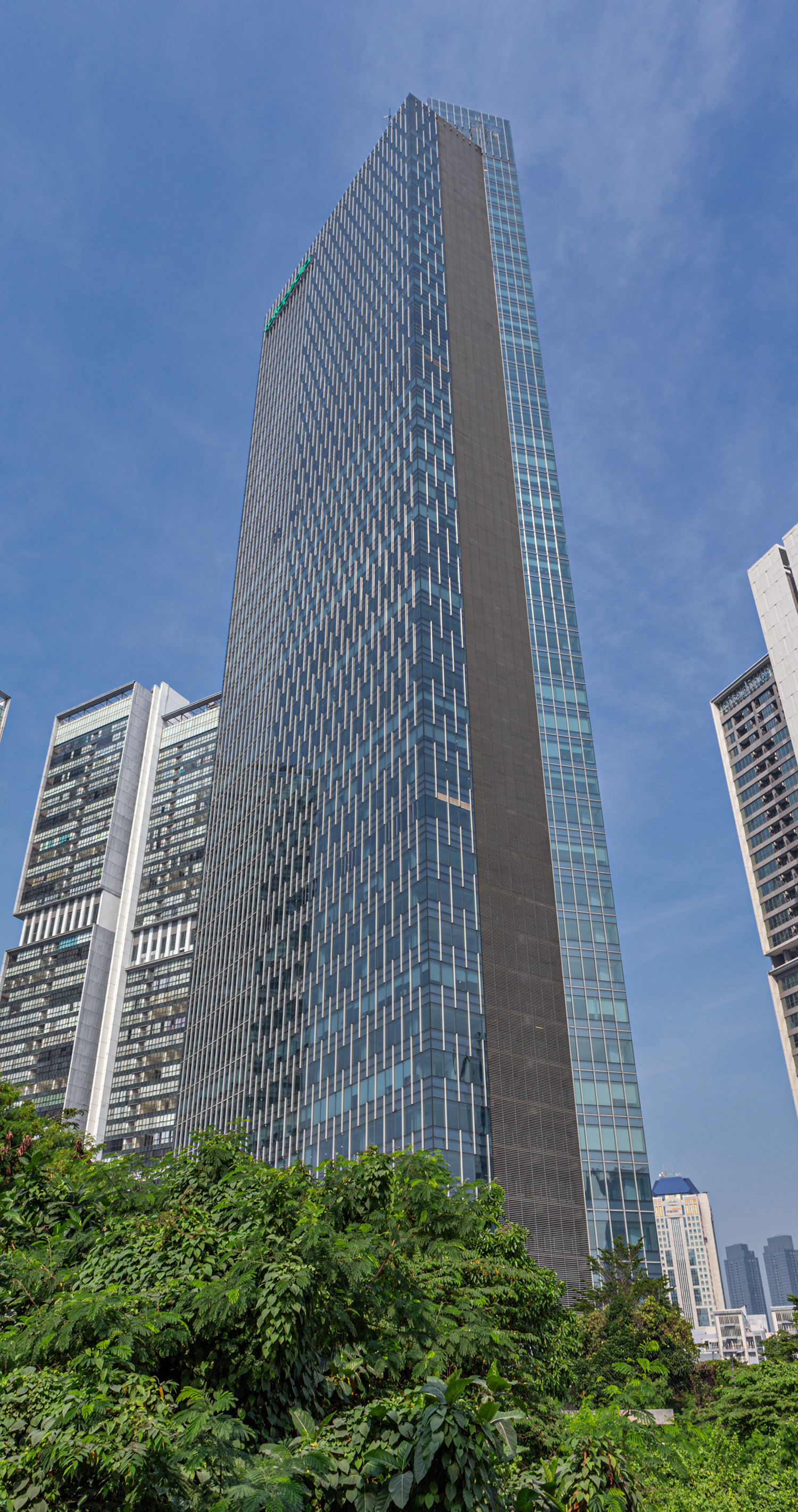Tokopedia Tower, Jakarta - View from the northeast. © Mathias Beinling