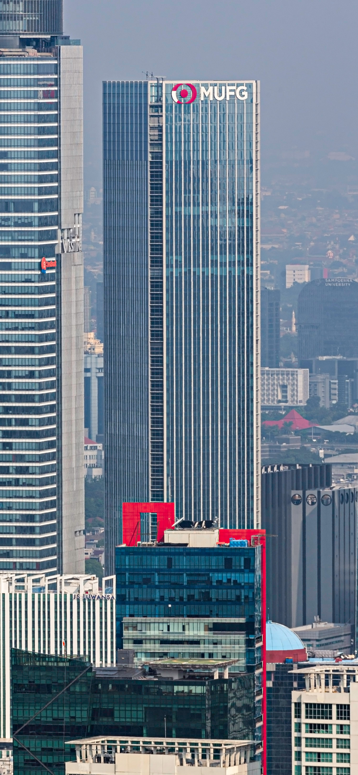 Trinity Tower, Jakarta - View from Parkroyal Hotel. © Mathias Beinling