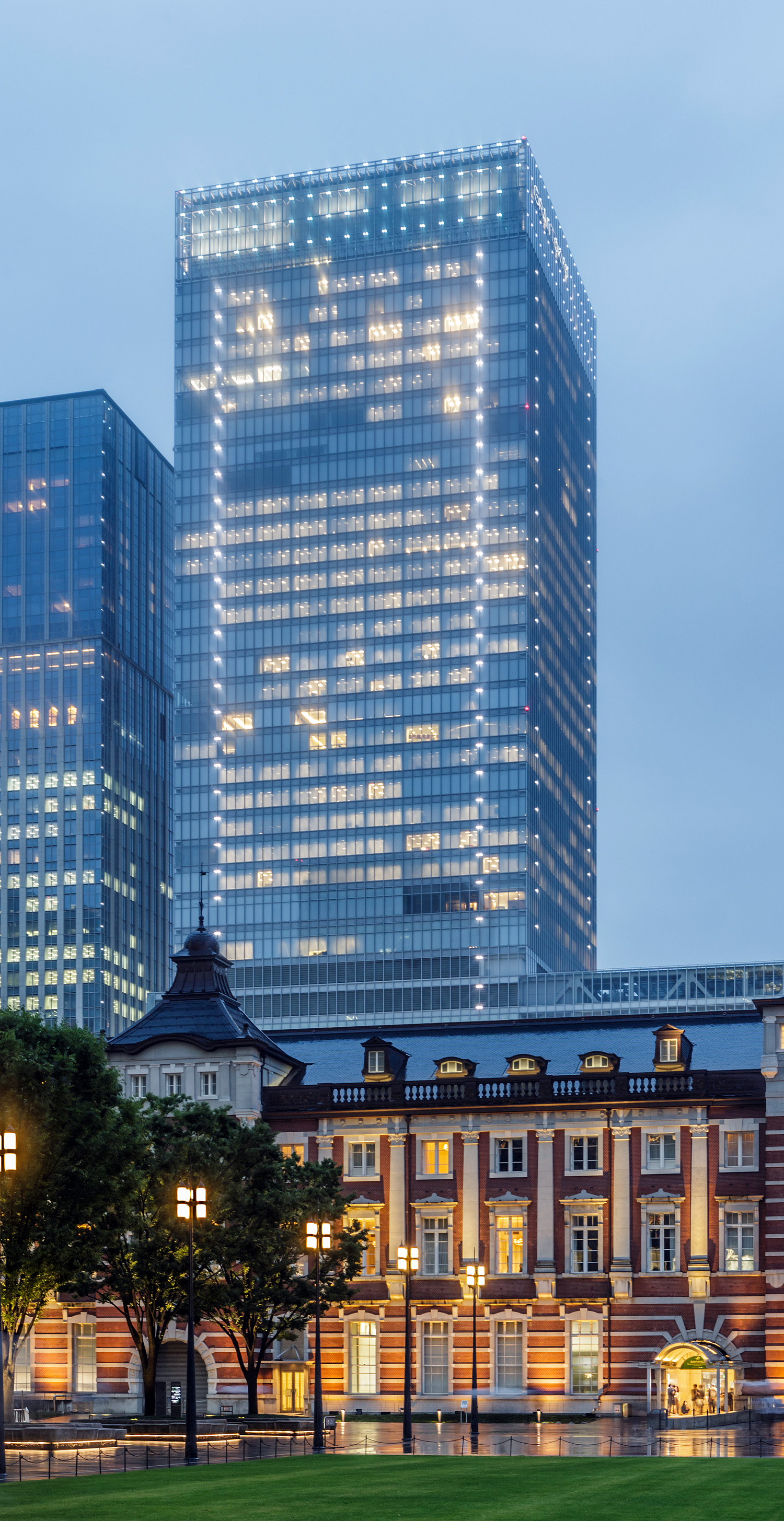 GranTokyo North Tower, Tokyo - View from the west. © Mathias Beinling