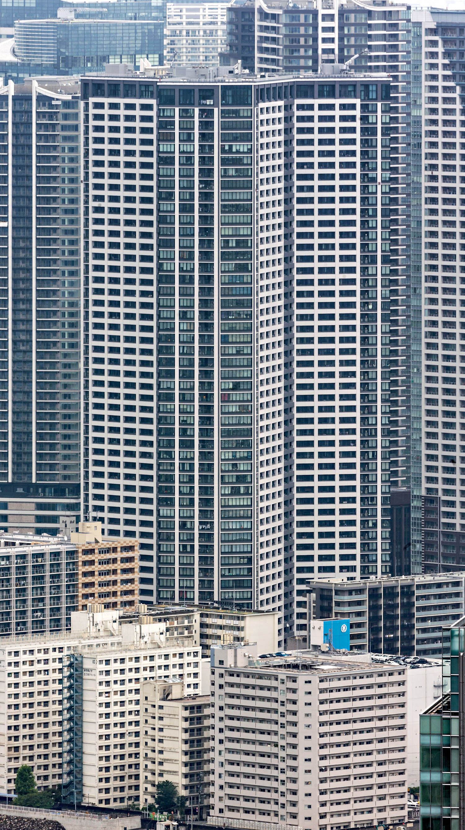 Kachidoki The Tower, Tokyo - View from Tokyo Tower. © Mathias Beinling