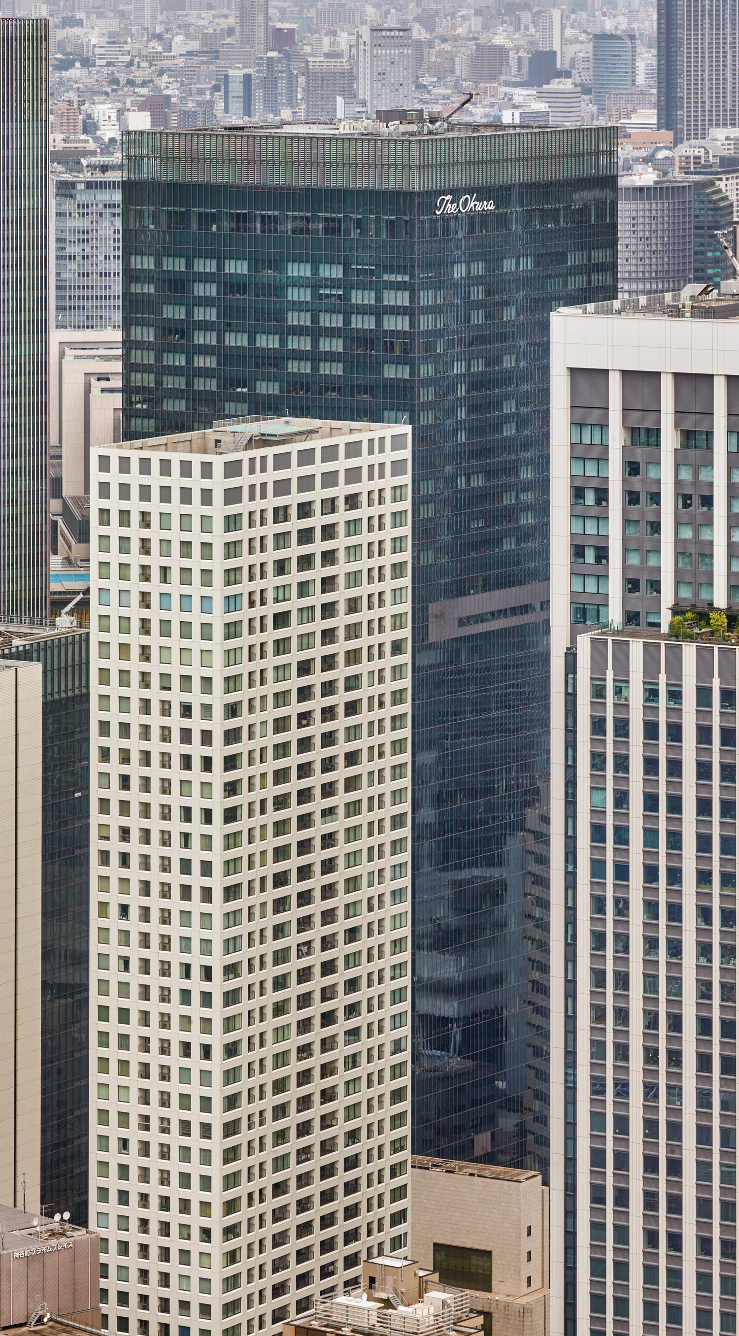 The Okura Prestige Tower, Tokyo - View from Tokyo Tower. © Mathias Beinling