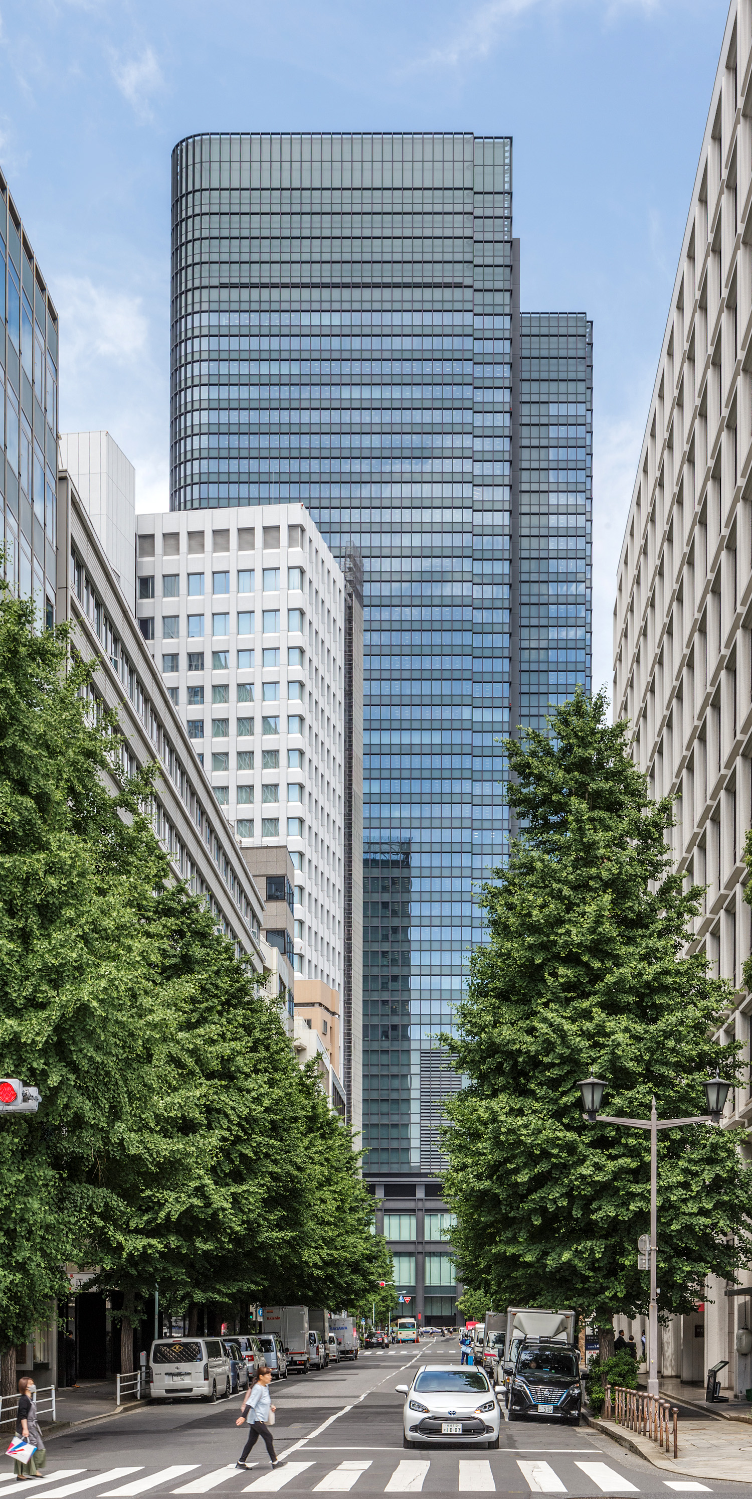 Tokiwabashi Tower, Tokyo - View from the east. © Mathias Beinling