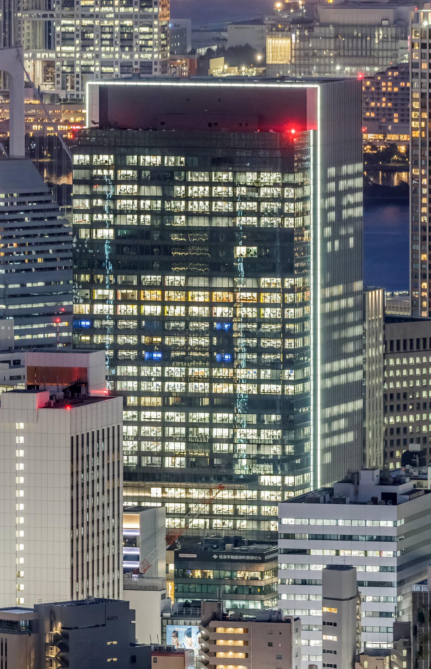 msb Tamachi Tamachi Station Tower S, Tokyo - View from Roppongi Hills Mori Tower. © Mathias Beinling
