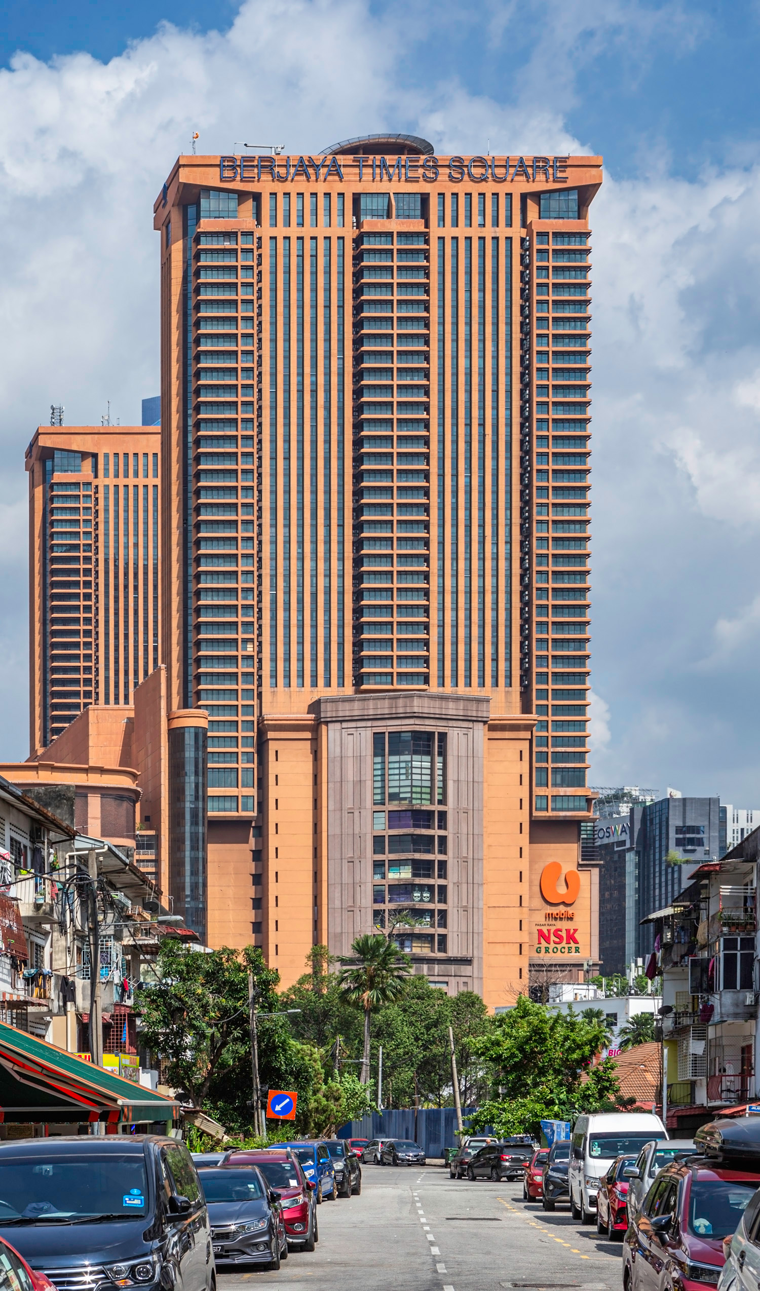 Berjaya Times Square Tower B - View from Jalan Horley