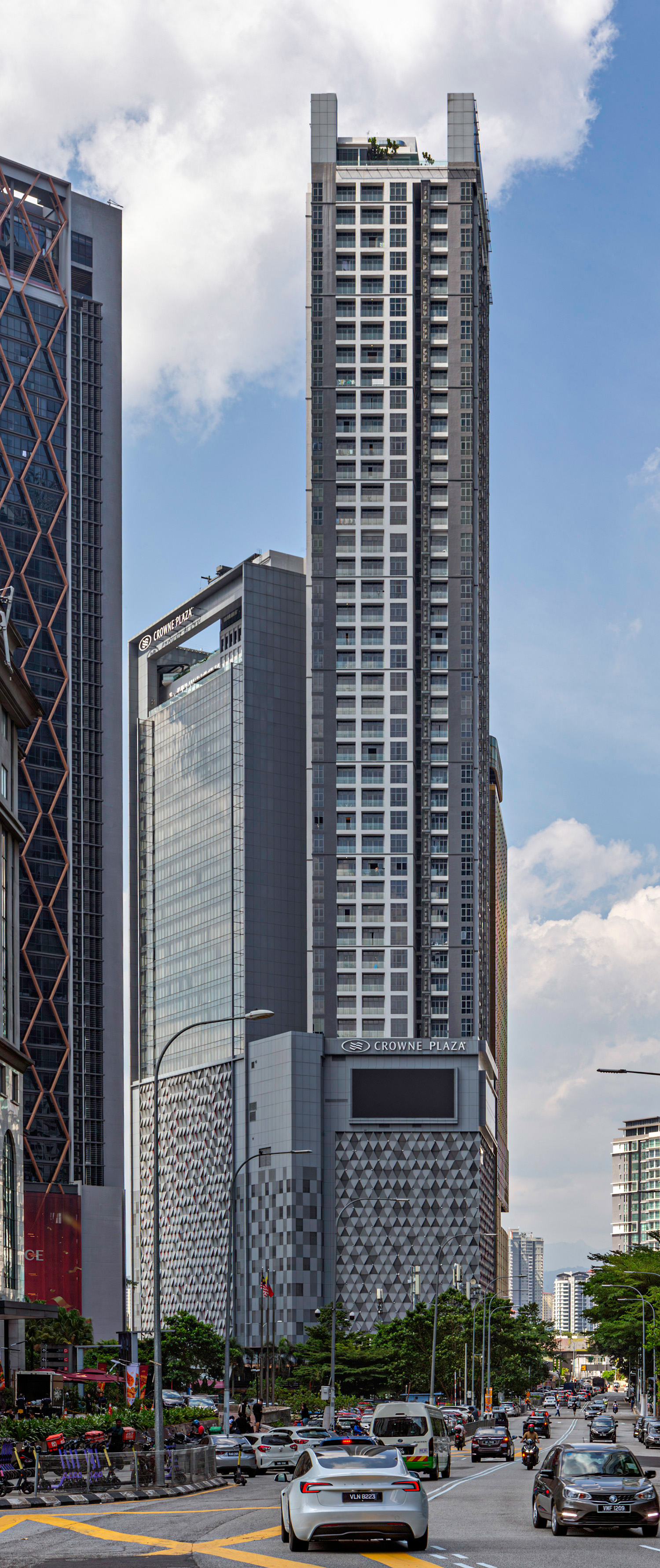Crowne Plaza Kuala Lumpur City Centre - View from the southwest