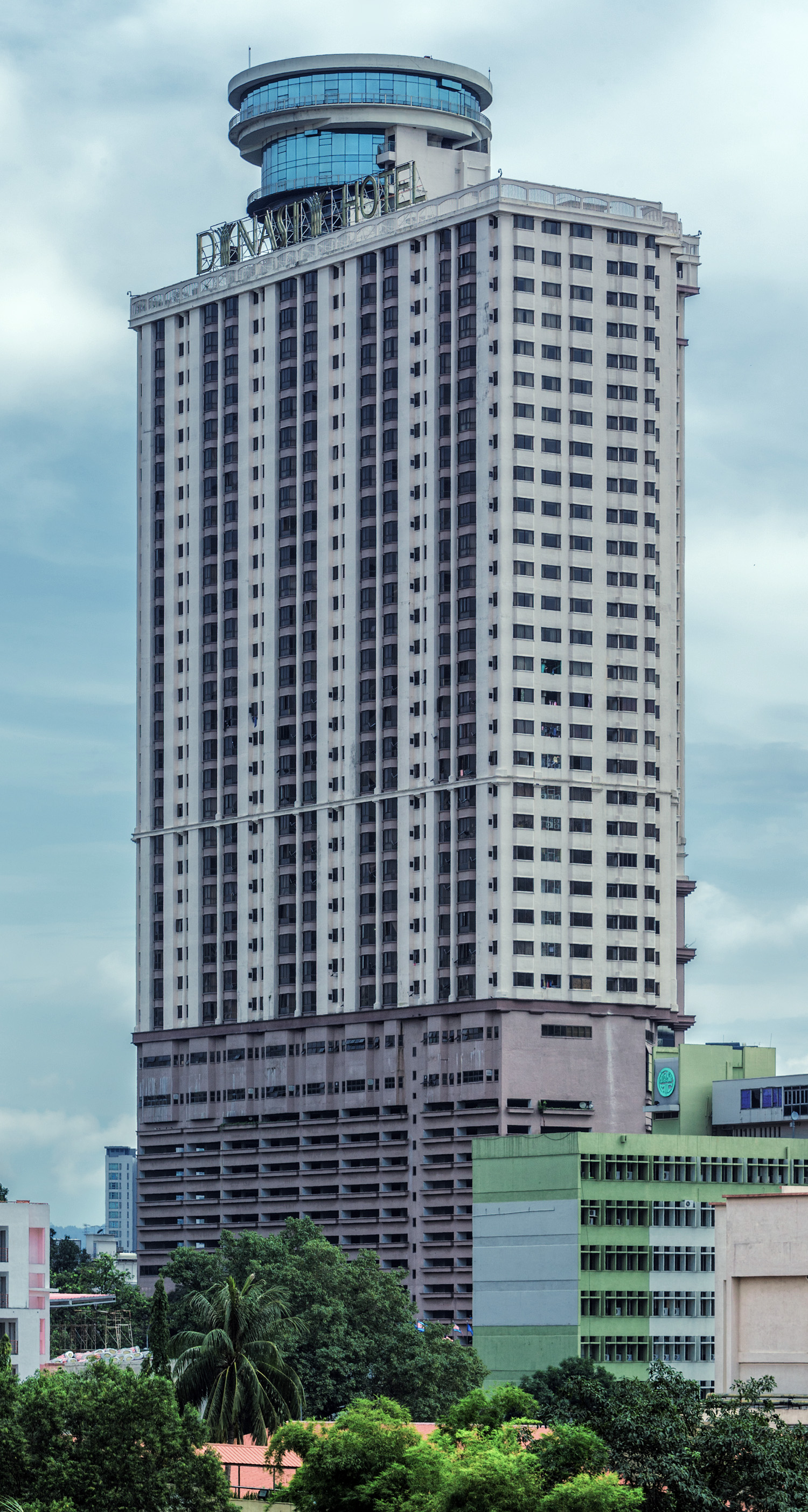 Dynasty Hotel - View from the south