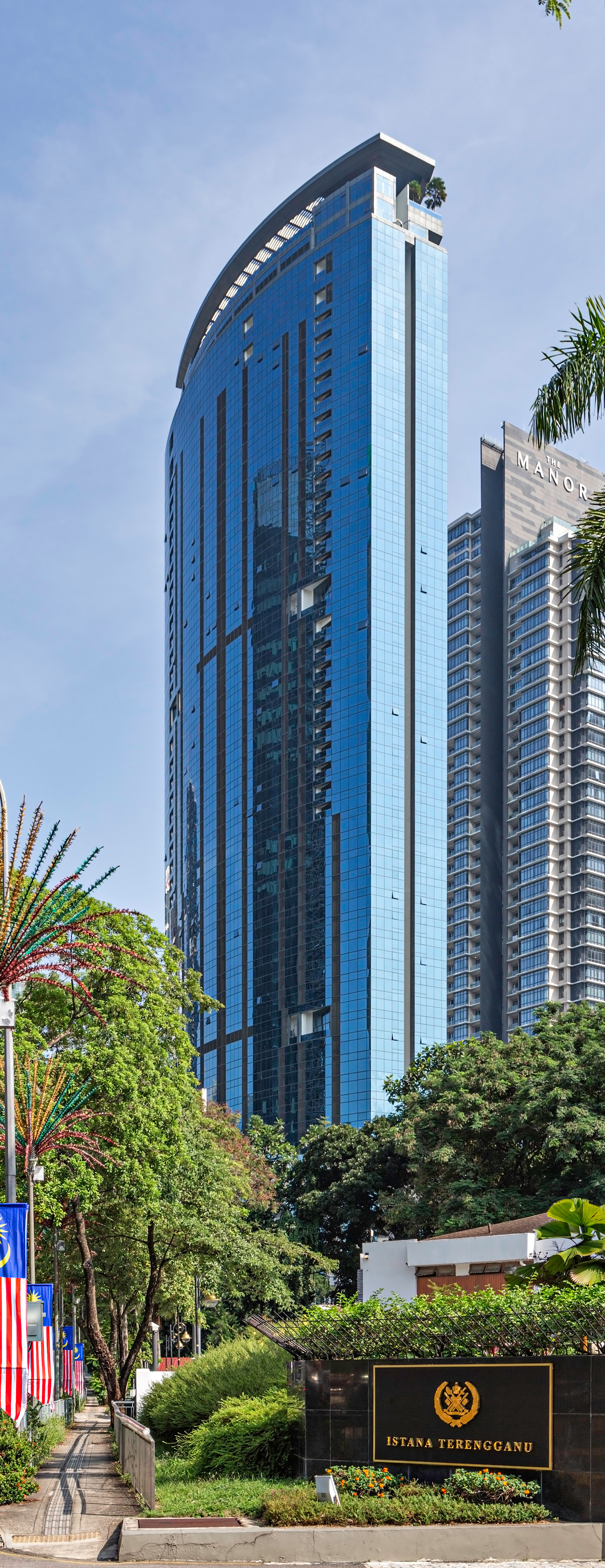 Eaton Residences - View from the southeast