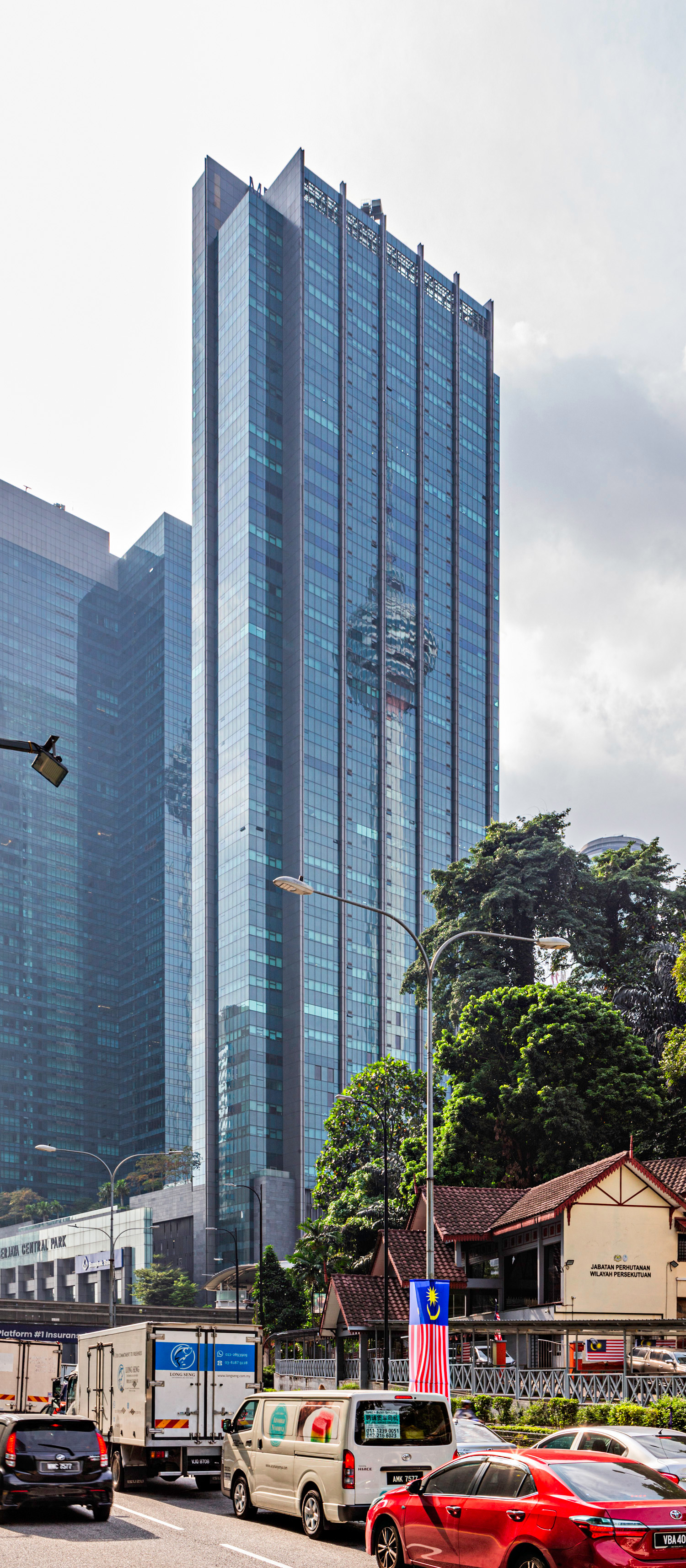 Menara Bangkok Bank @ Berjaya Central Park - View from the west
