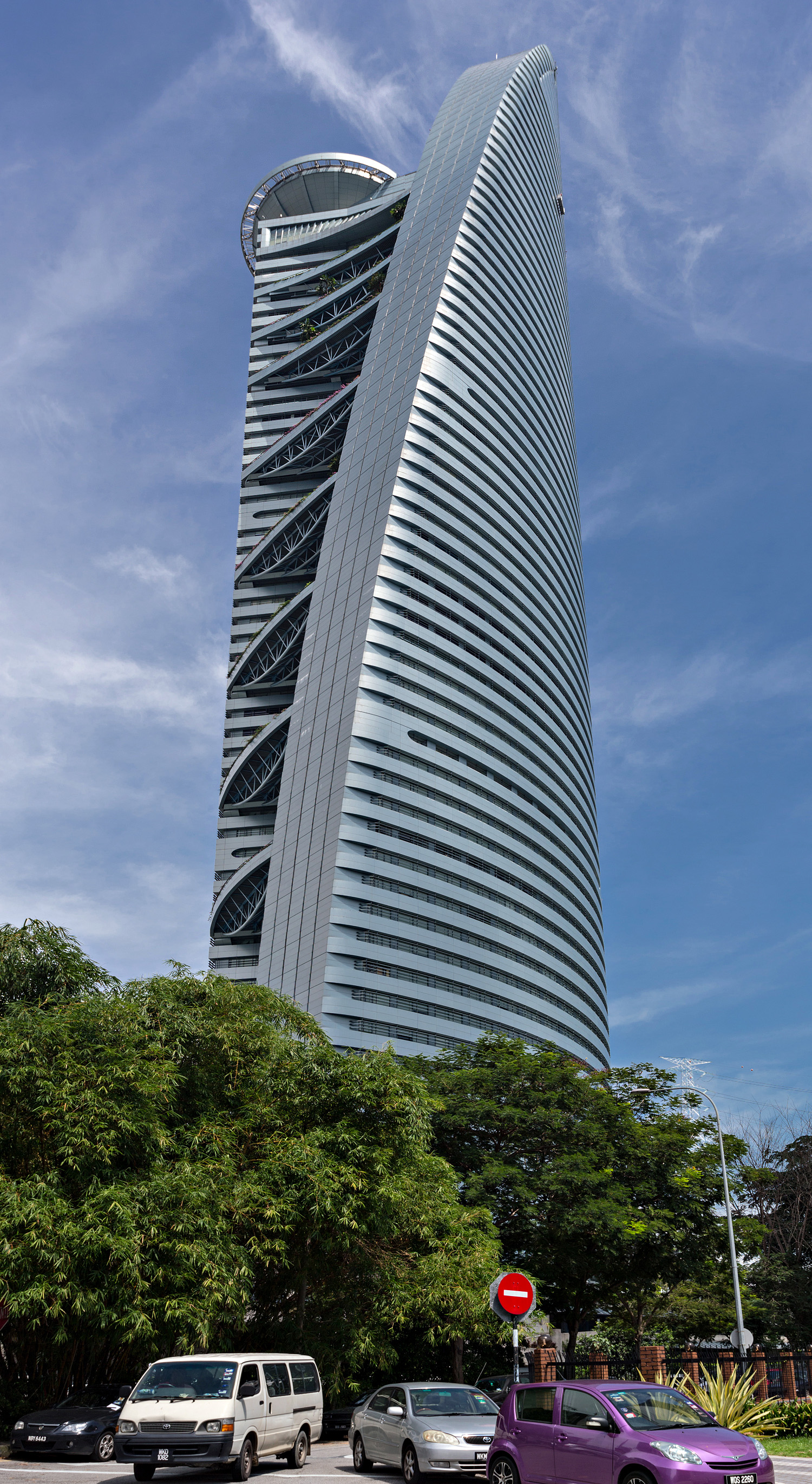 Menara TM - View from the east