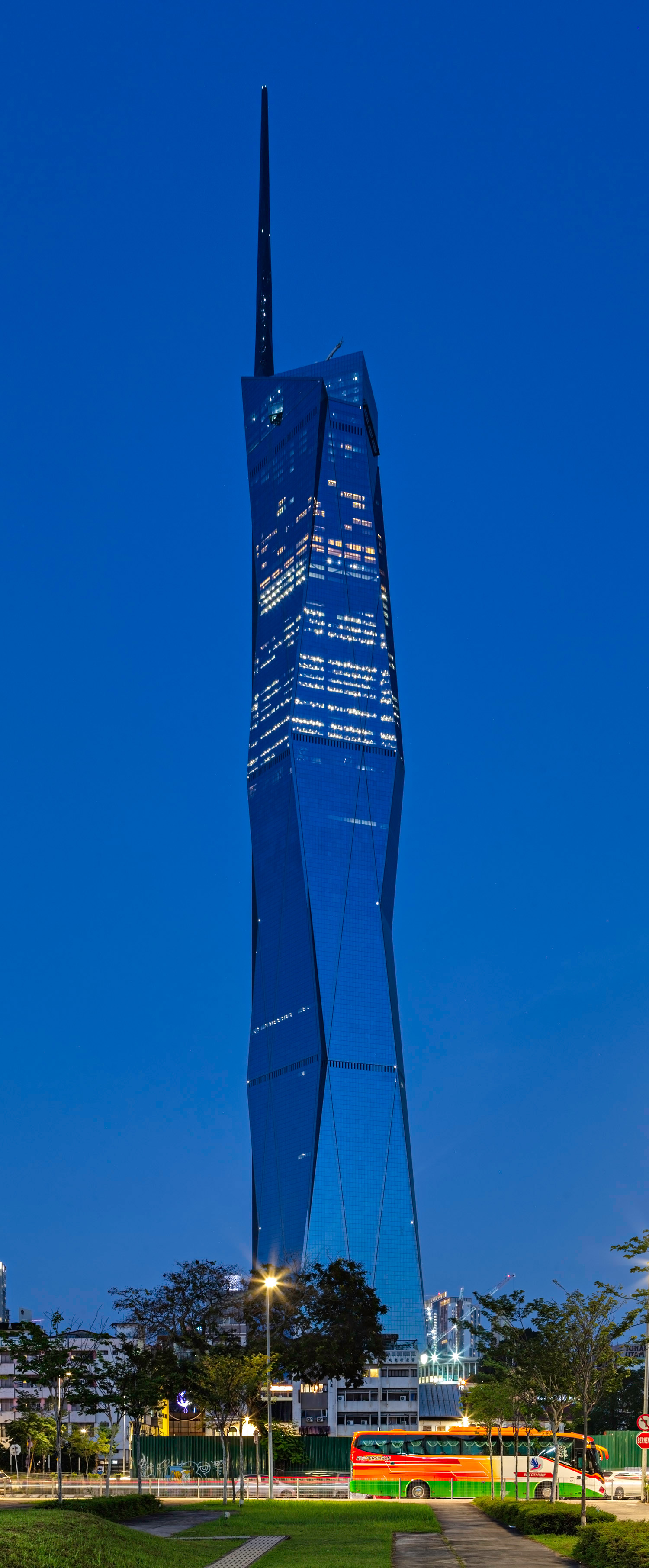 Merdeka PNB118 - View from the west