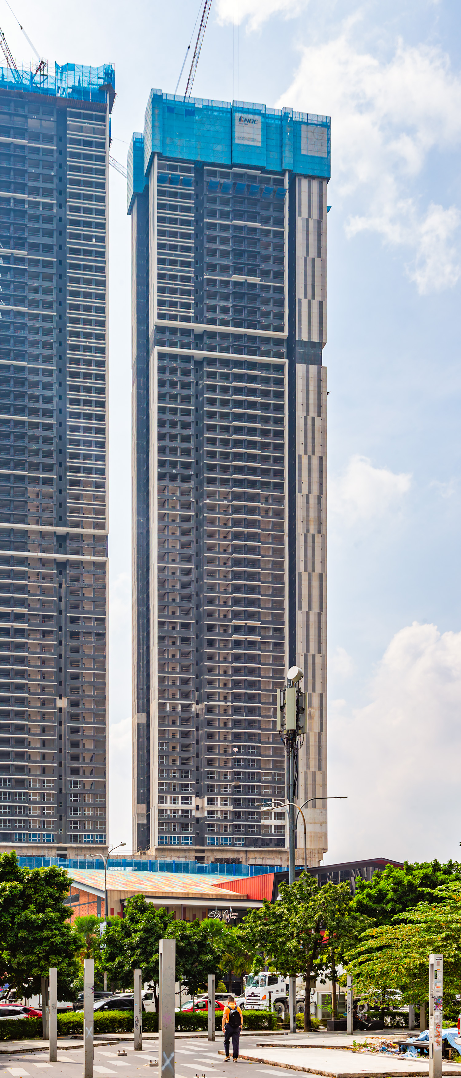 Skyline Embassy - Brion Tower - View from the west