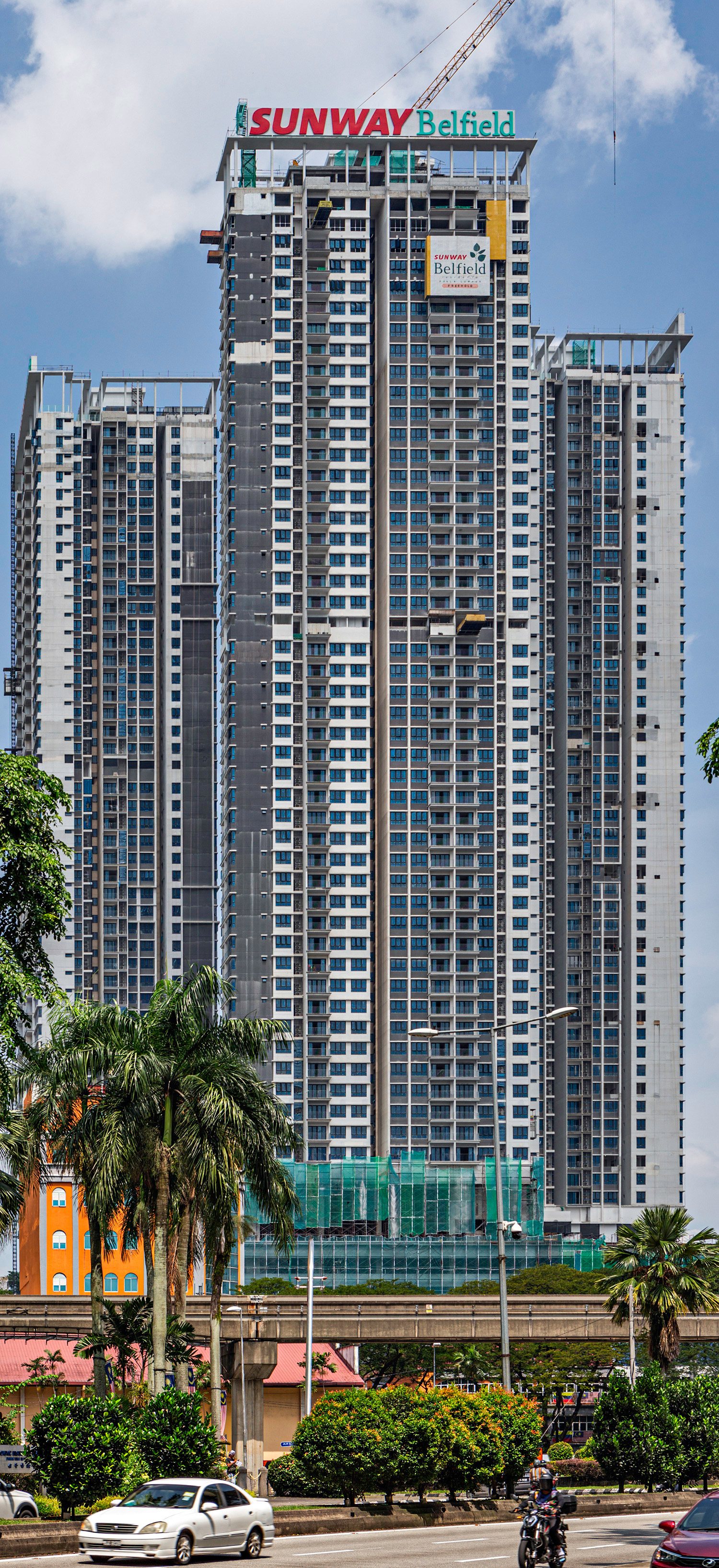 Sunway Belfield Tower C - View from the northwest