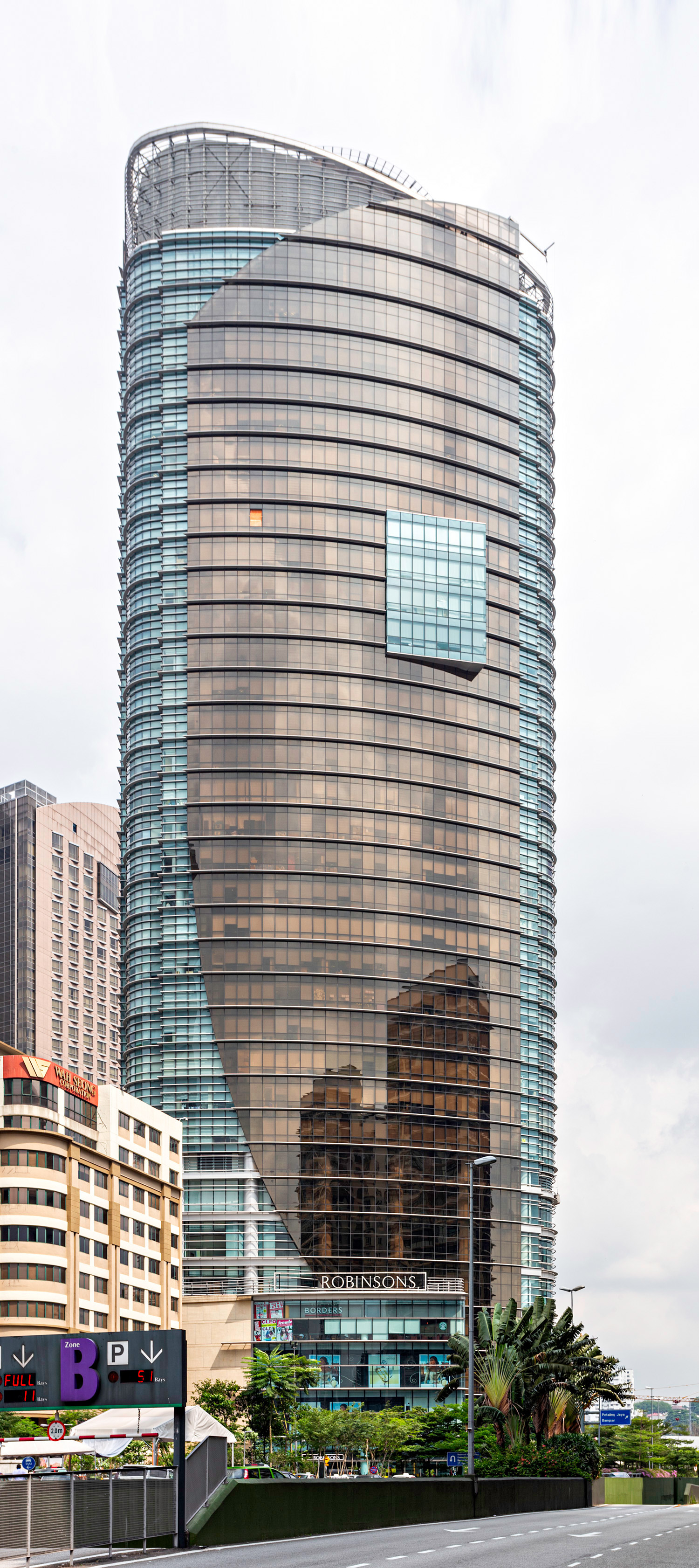 The Gardens North Tower - View from the east