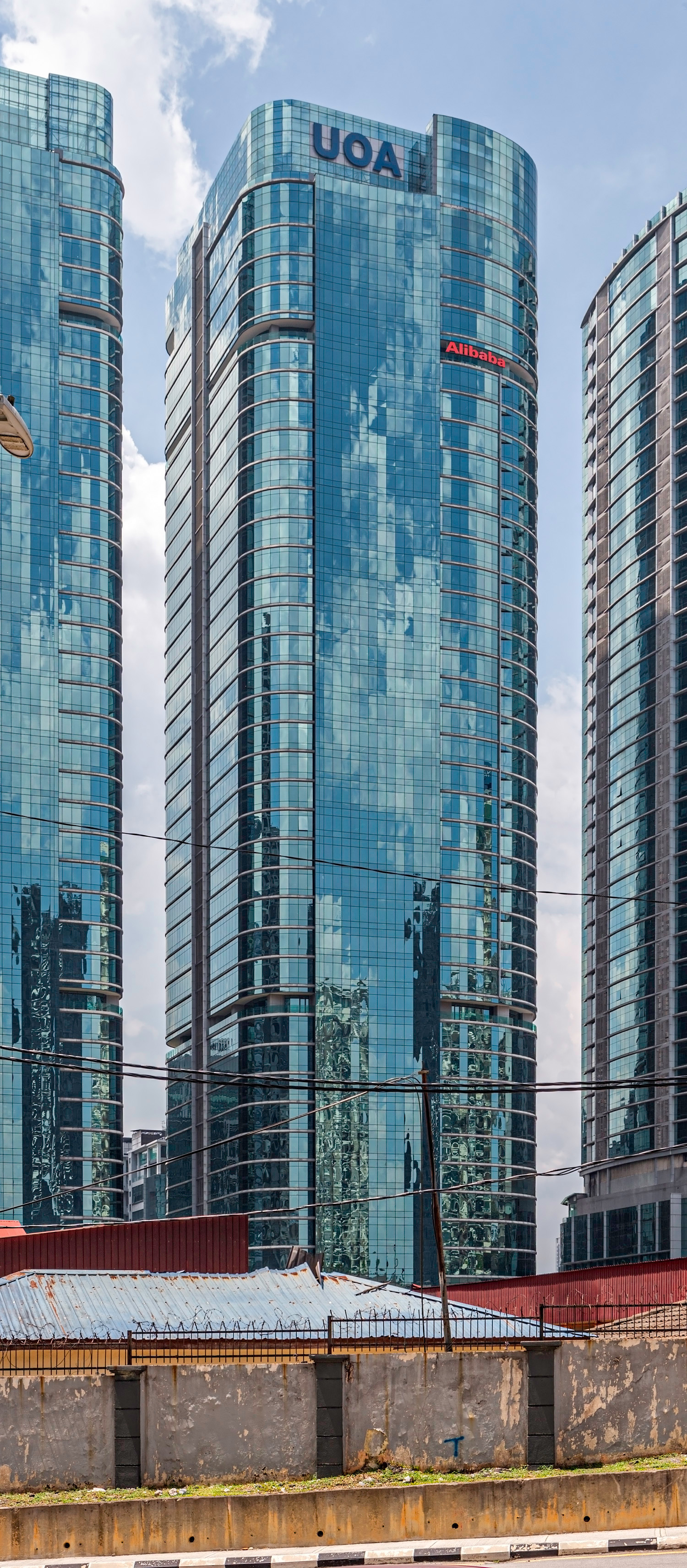 UOA Corporate Tower - View from the northwest