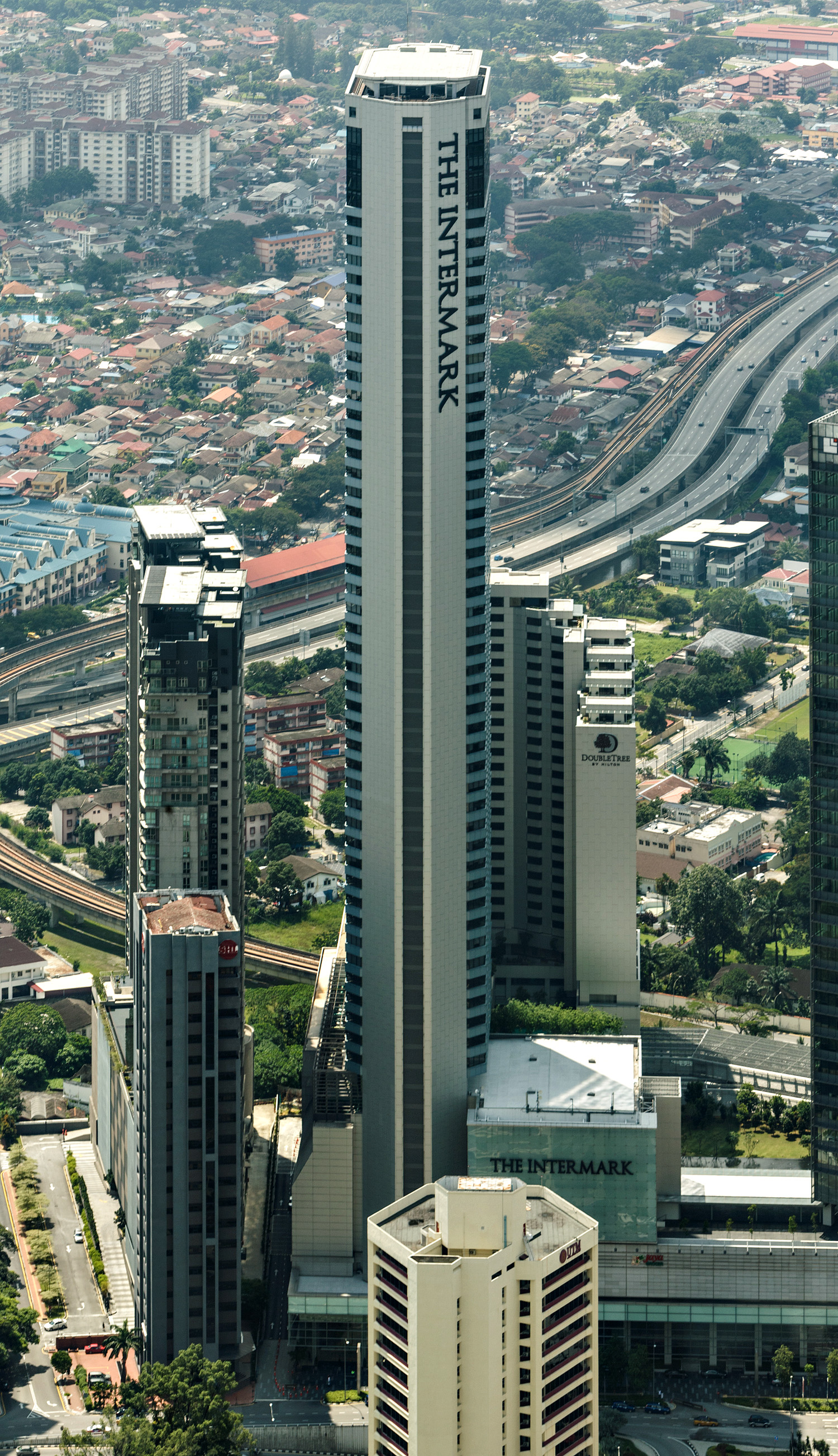 The Intermark - View from Petronas Tower 2